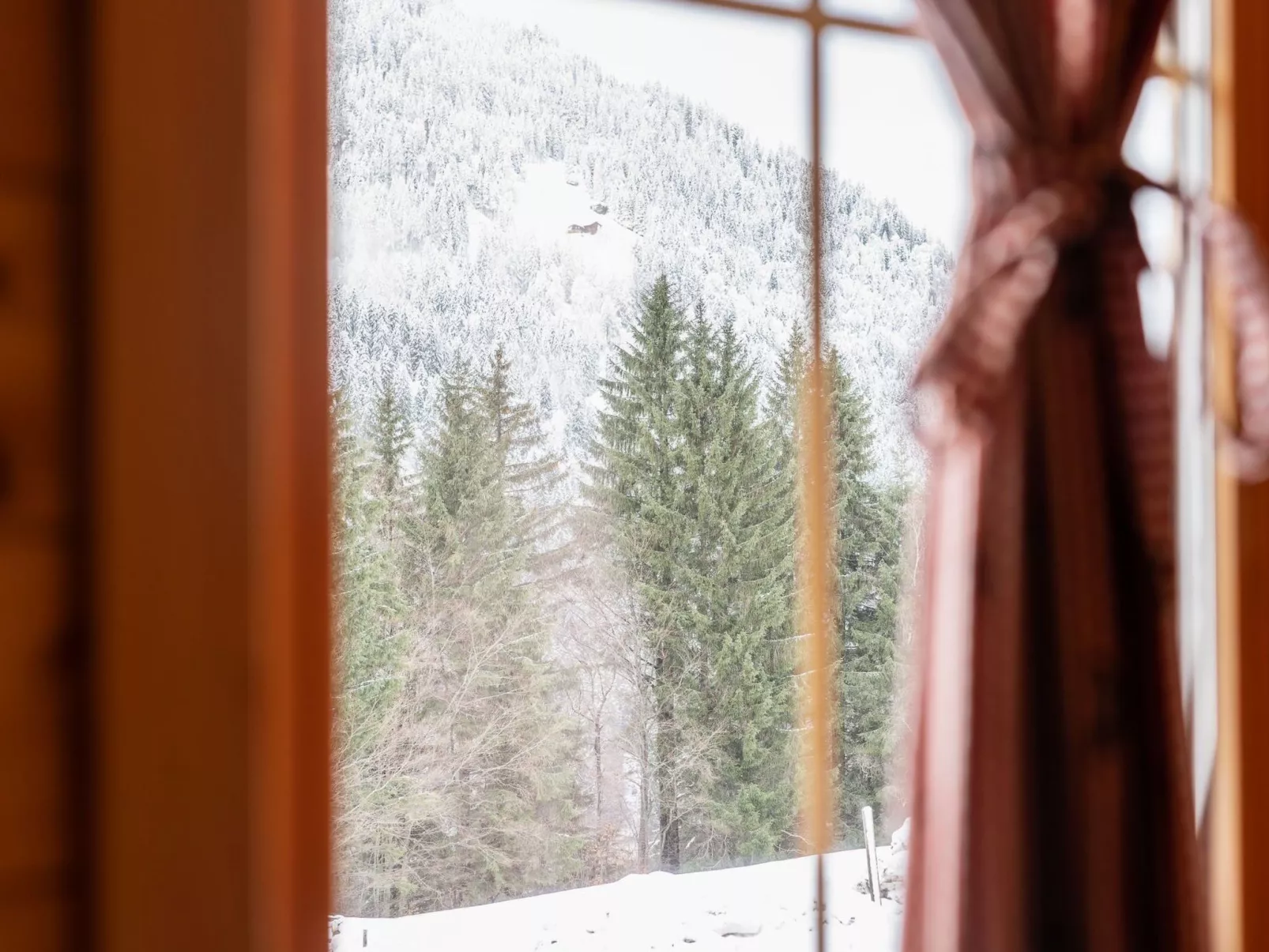 Mit Bergblick-Buiten