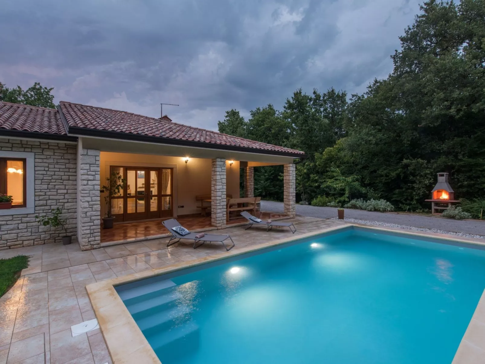 Mit Privatpool für 6 Personen ca. 70 m&sup2; in Juricani, Istrien (Umag und Umg-Buiten