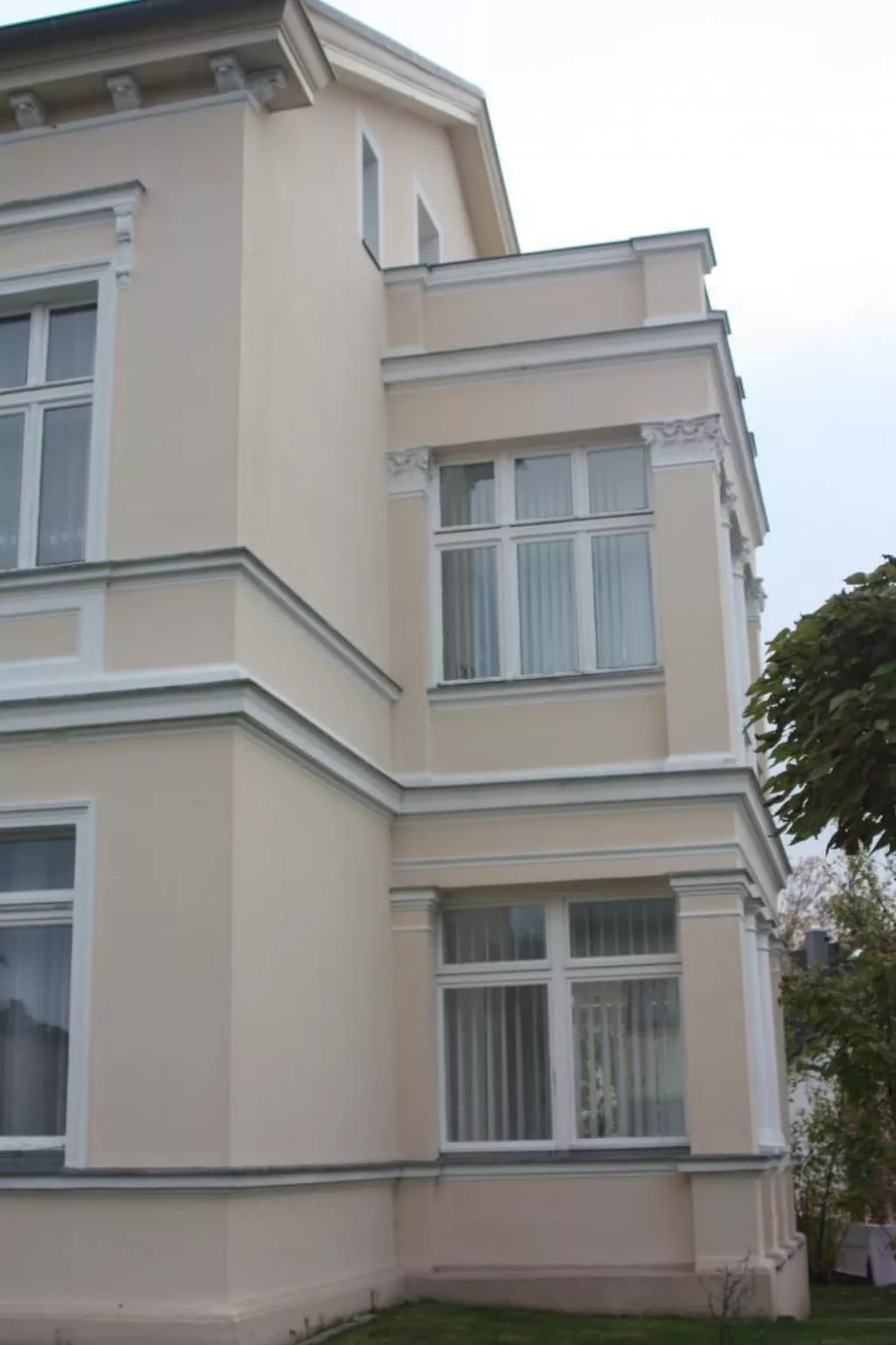 In Gründerzeitvilla in Strandnähe