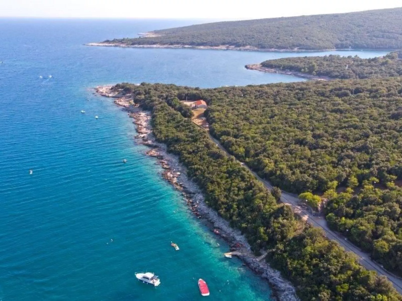 Ruhige Wohnung in dem charmanten Dorf Škitača-Buiten