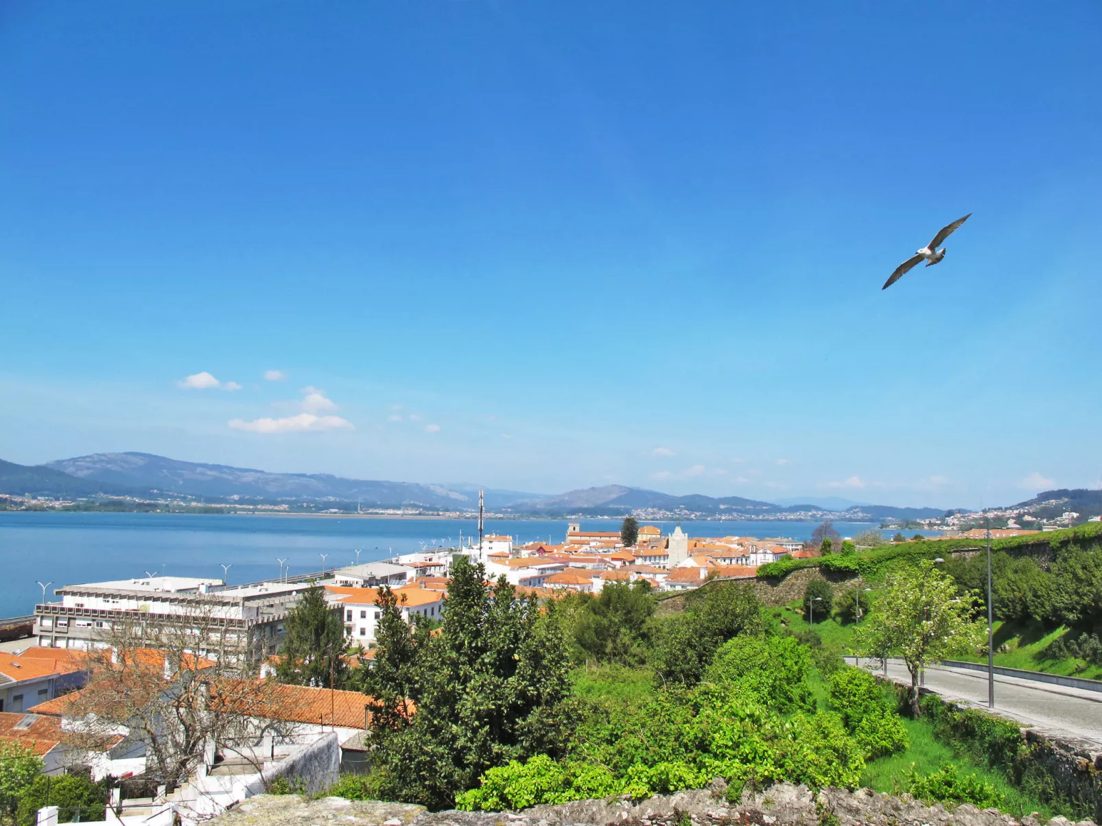 Haus mit Panoramablick auf den Ozean-Omgeving