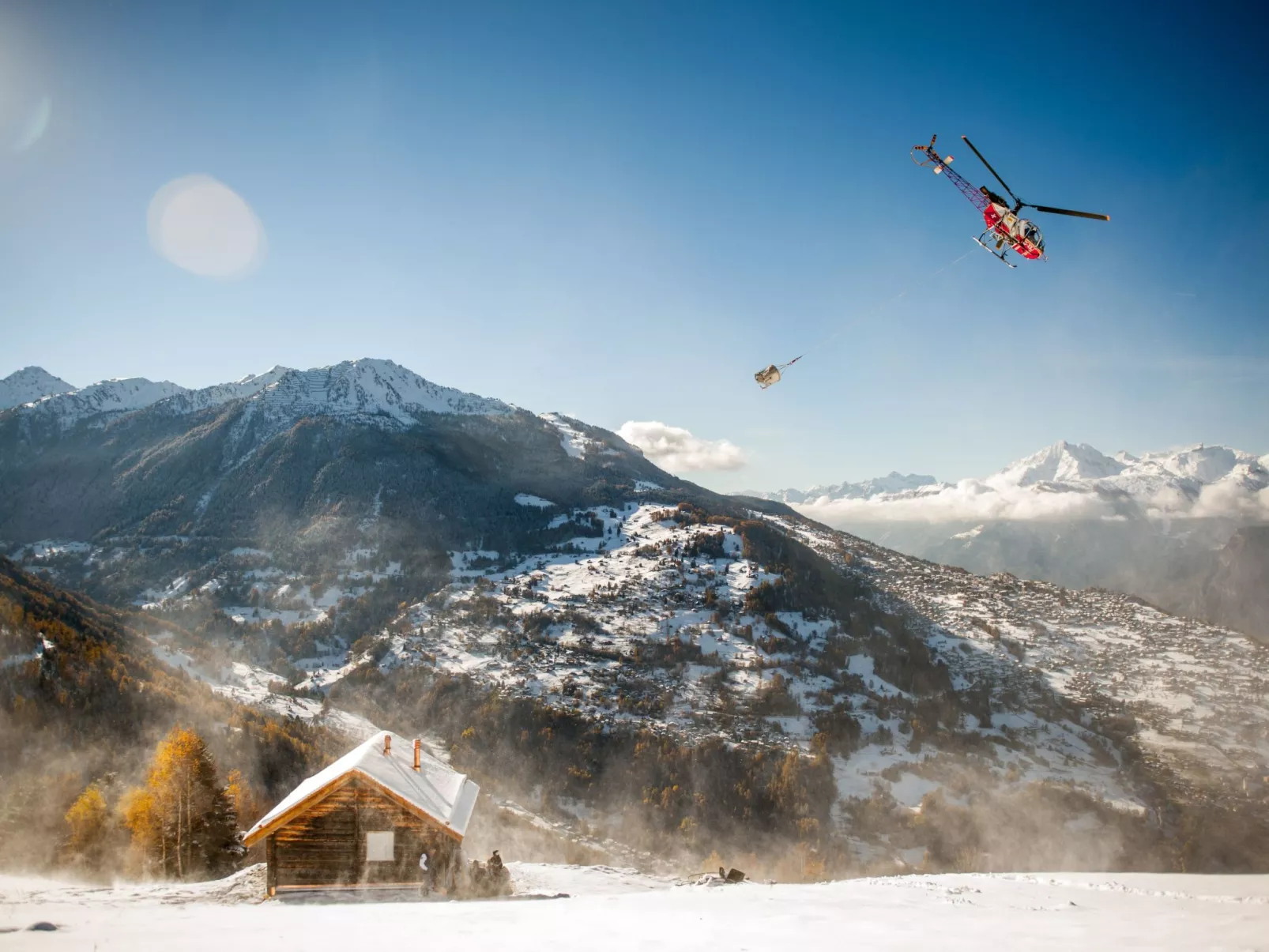 Alm Mayen im Wallis von 1904-Buiten