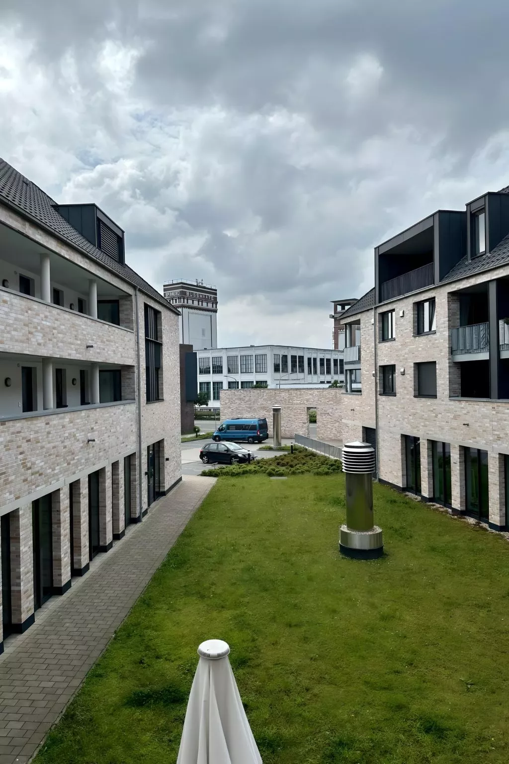 FeWo Am Citybogen-Buiten