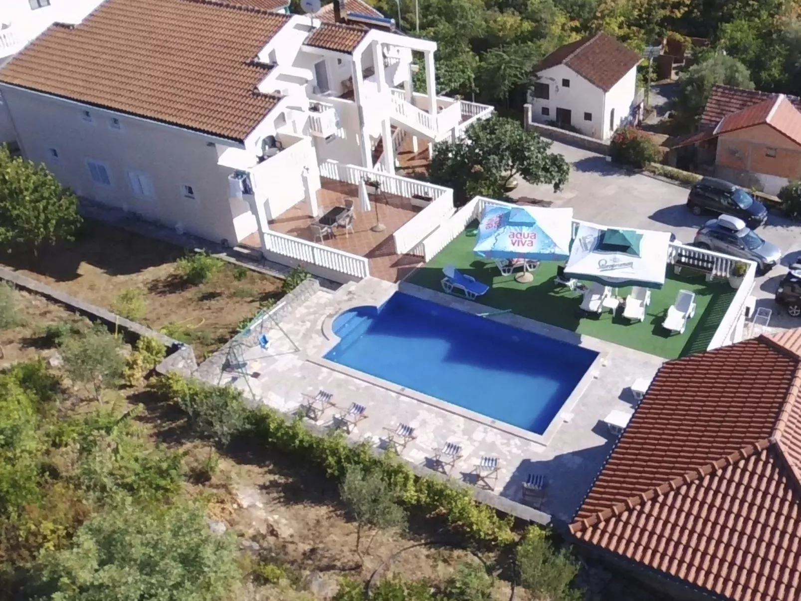 Studio mit Meerblick vom privaten Balkon - Binnen