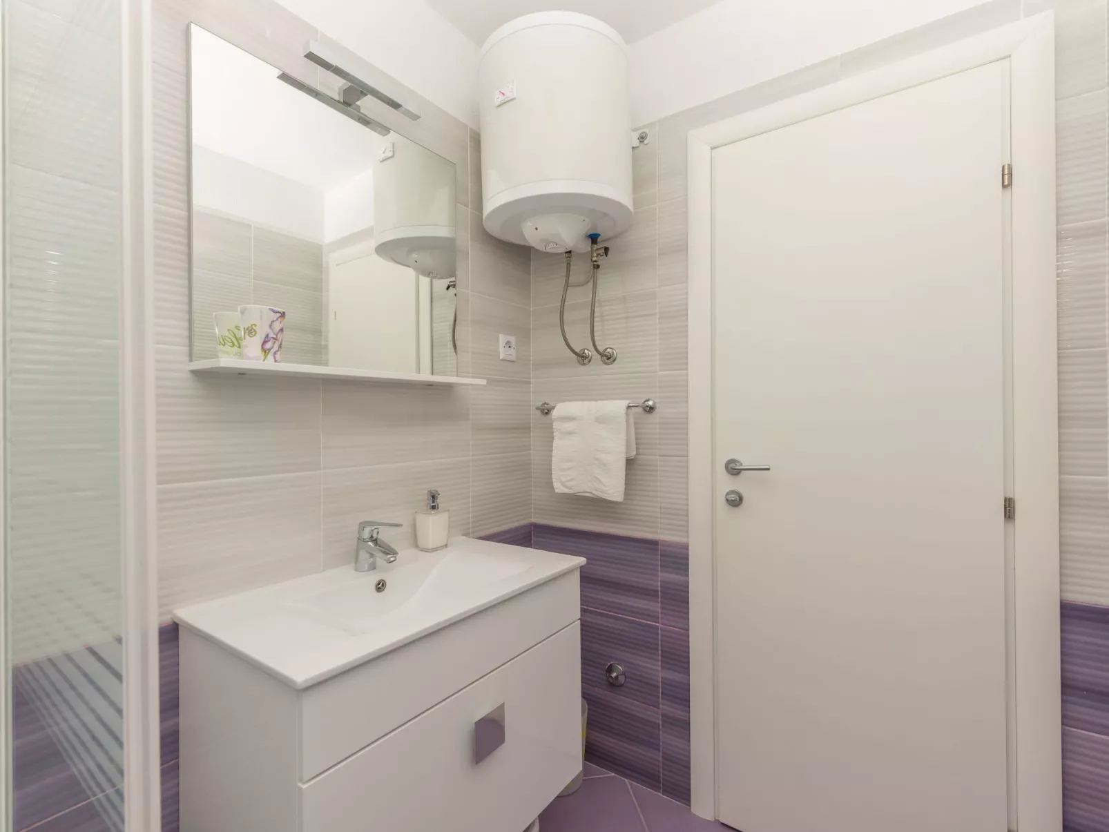 Mit Balkon und Garten sowie Meerblick