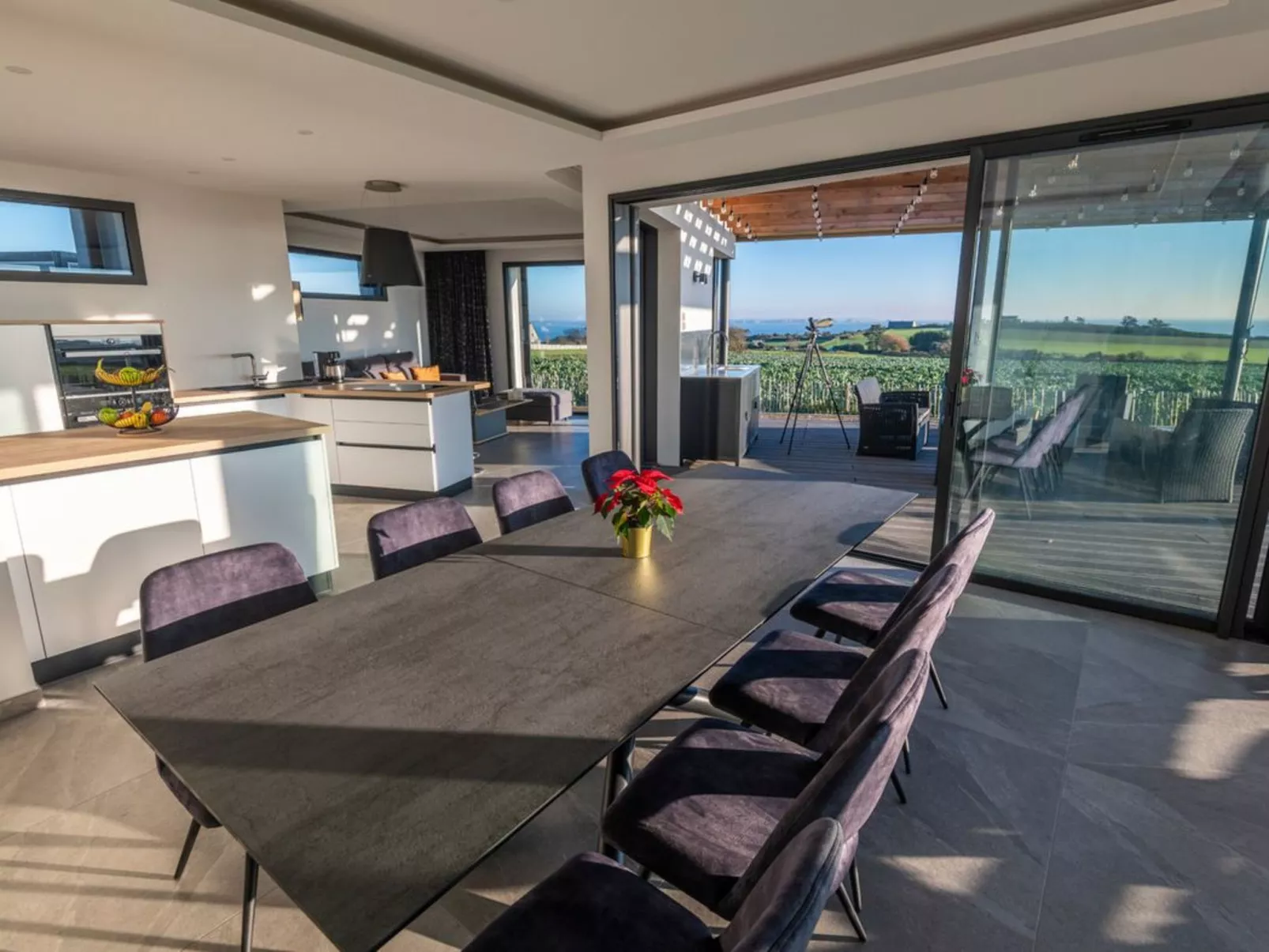 Villa mit Meerblick und privatem Spa - les gîtes de Fabie