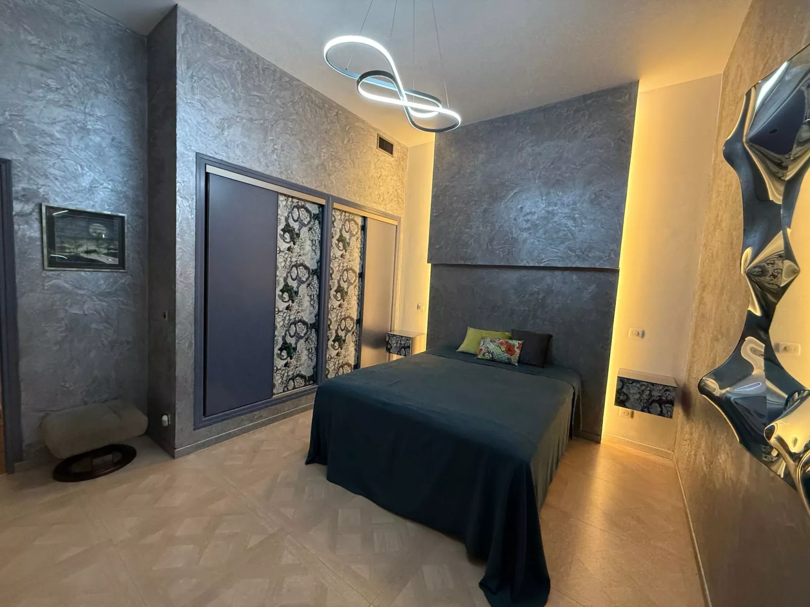 Apartment Terrasse Panoramablick auf den Golf-Binnen