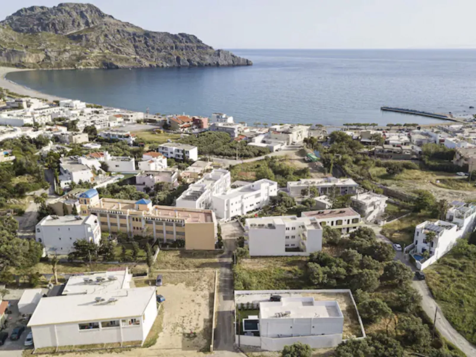 In Plakias mit privatem Parkplatz-Buiten
