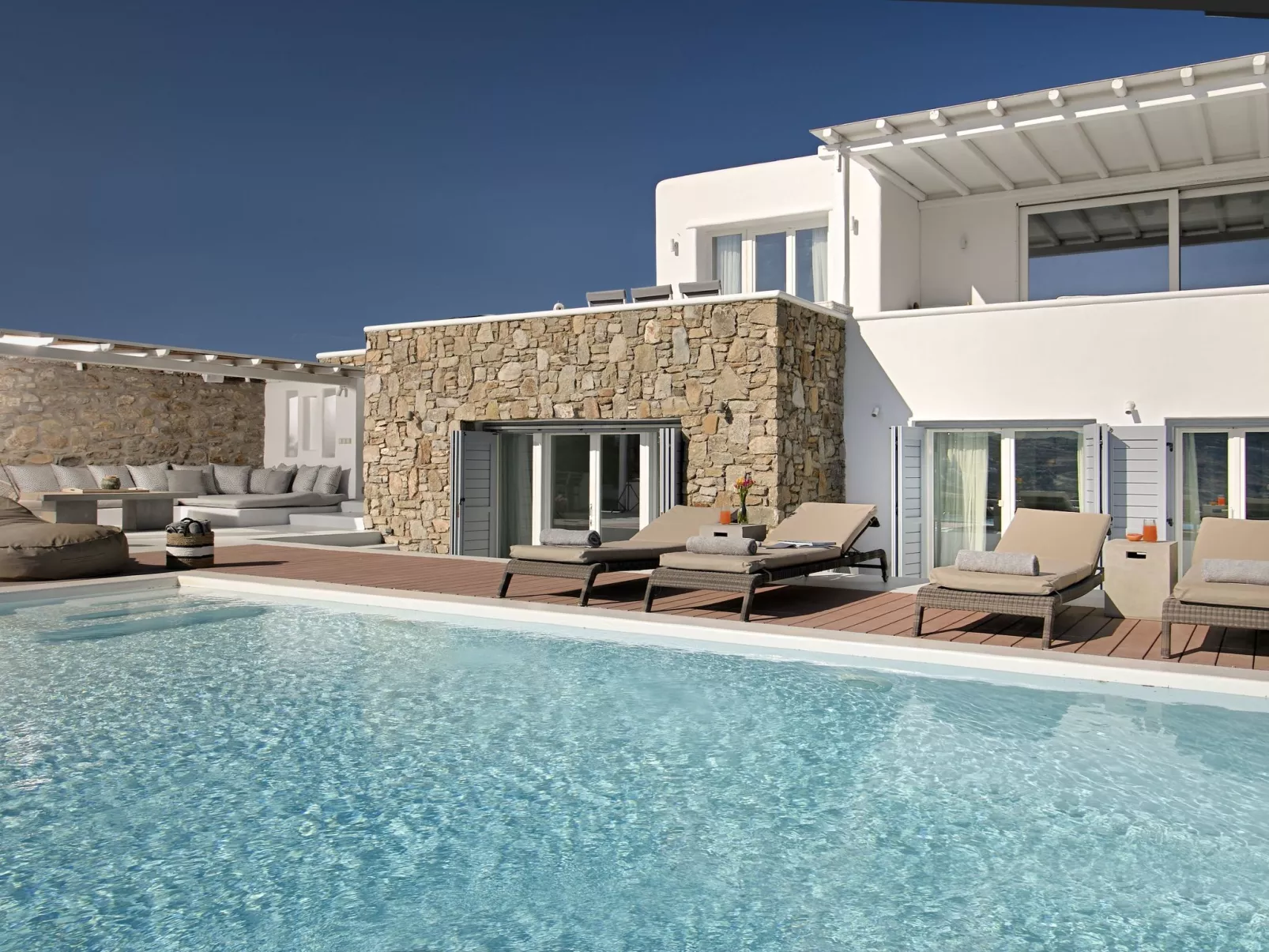 Villa Serene zu Fuß zu 4 Stränden-Binnen