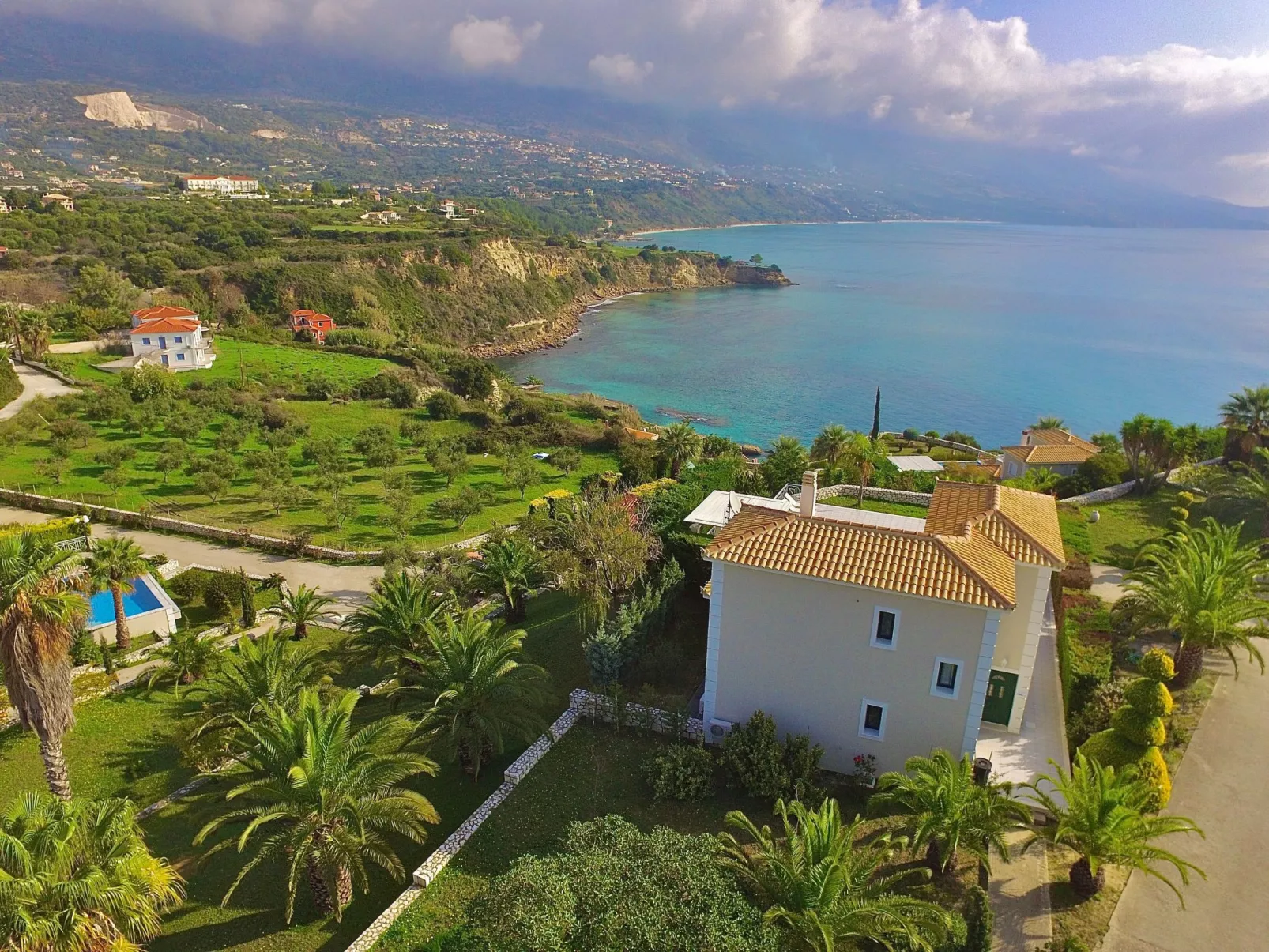 Ferienvilla "Seaspray" mit Blick auf das Wasser-Buiten