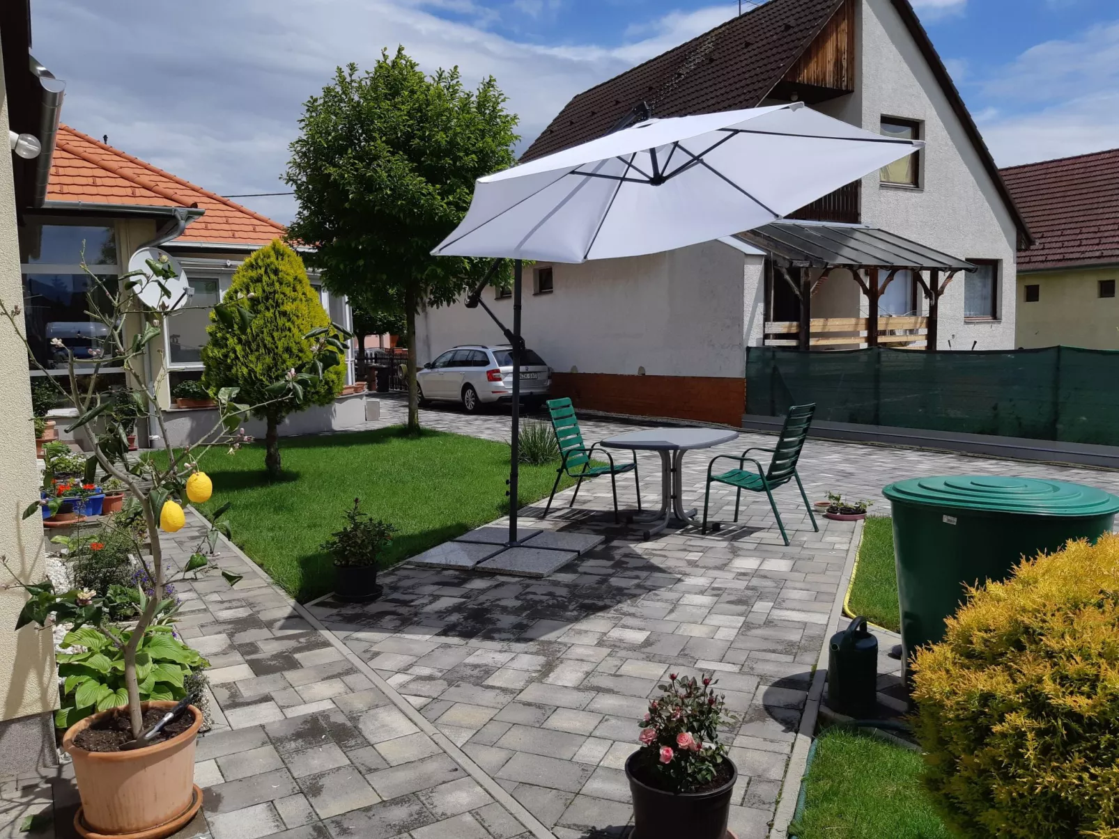 In Bük im Parterre mit Garten