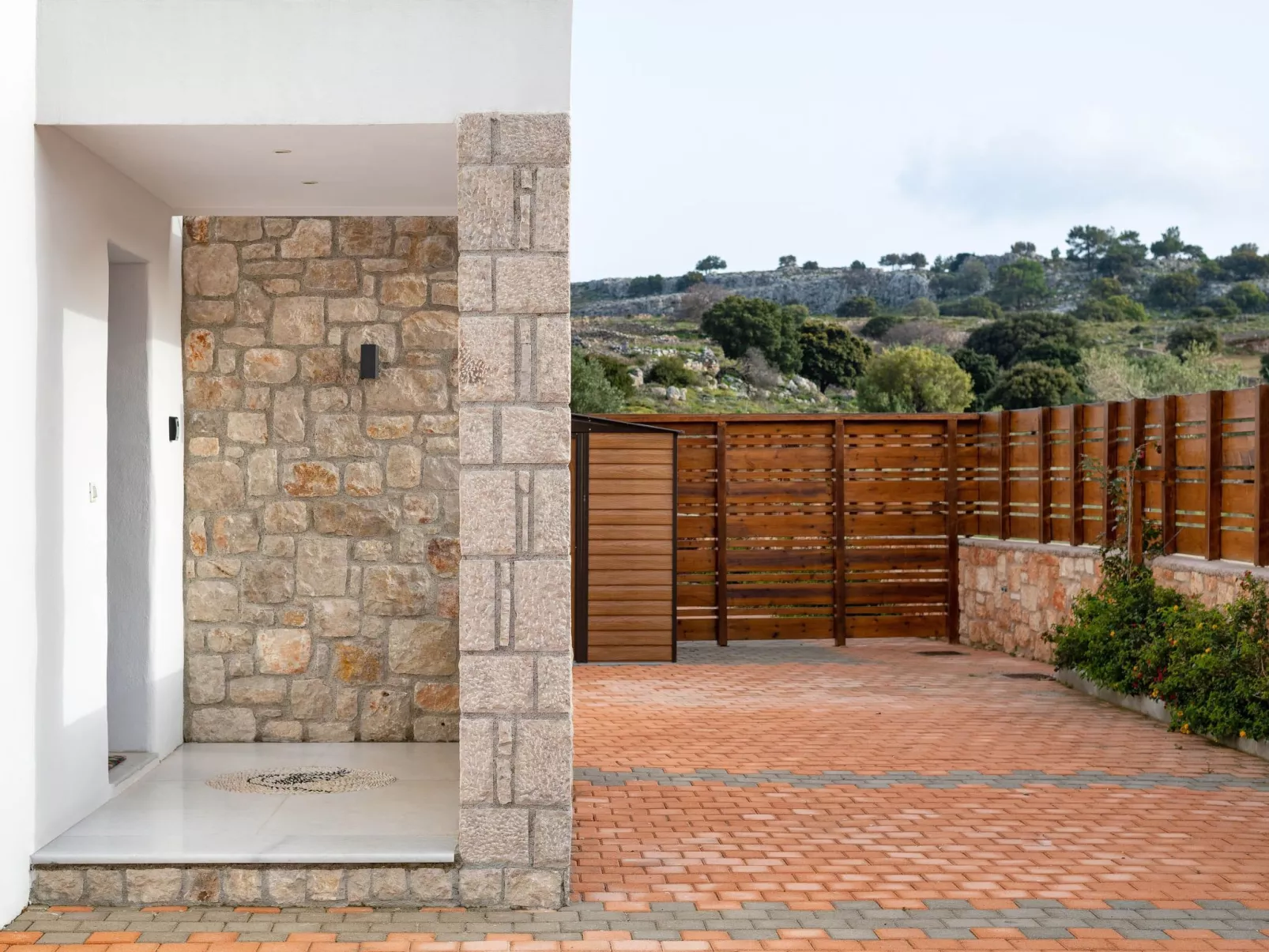 Luxus-Ferienvilla Ikaros-Buiten