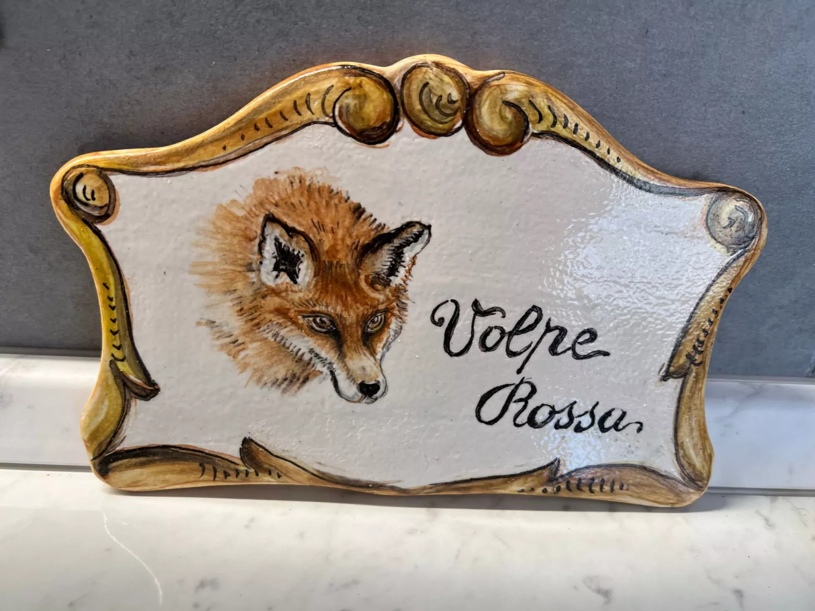 Wohnung "Red Fox" mit privatem Garten-Buiten