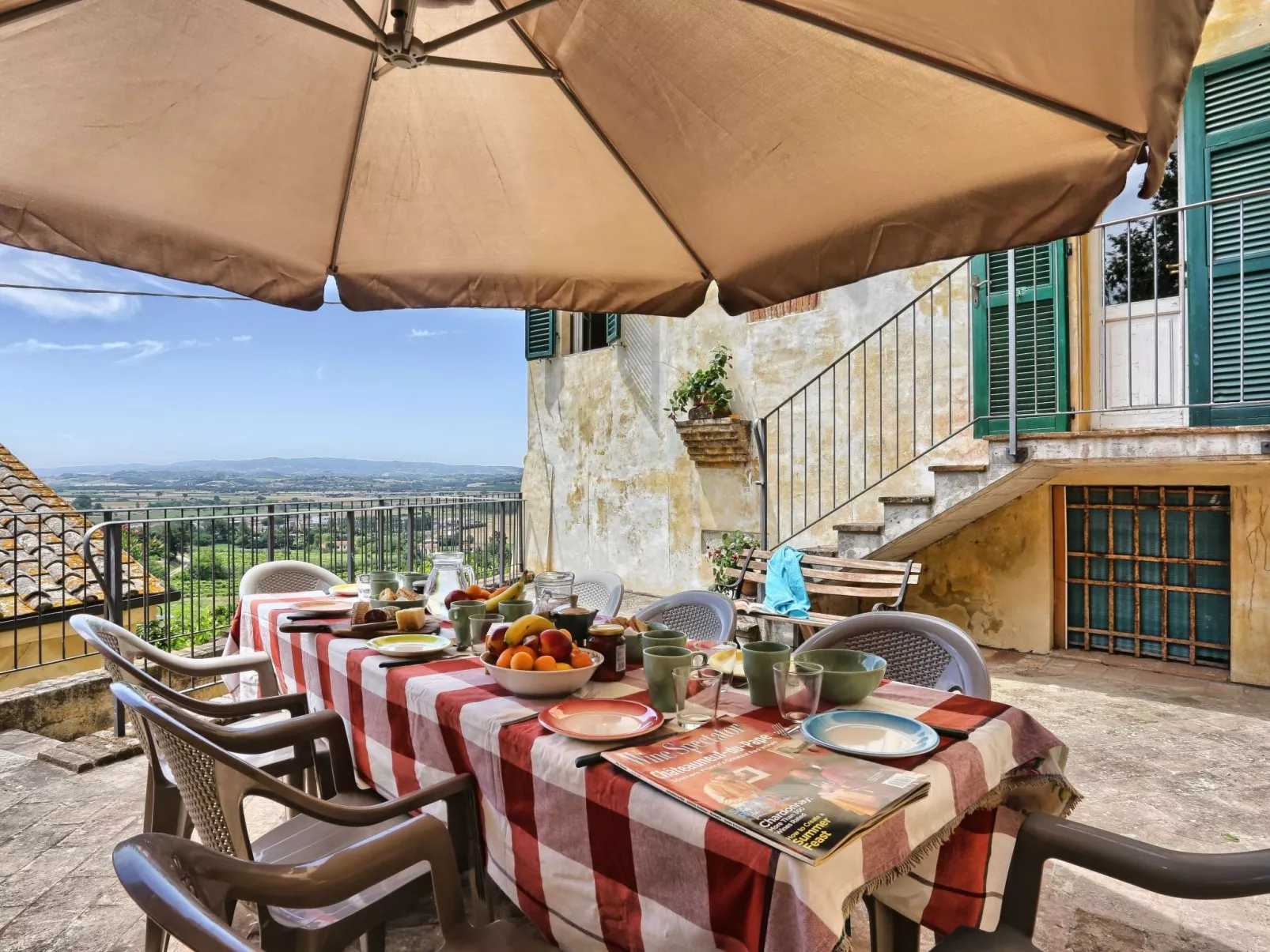 Villa 'La Canonica' mit Gemeinschaftspool-Buiten