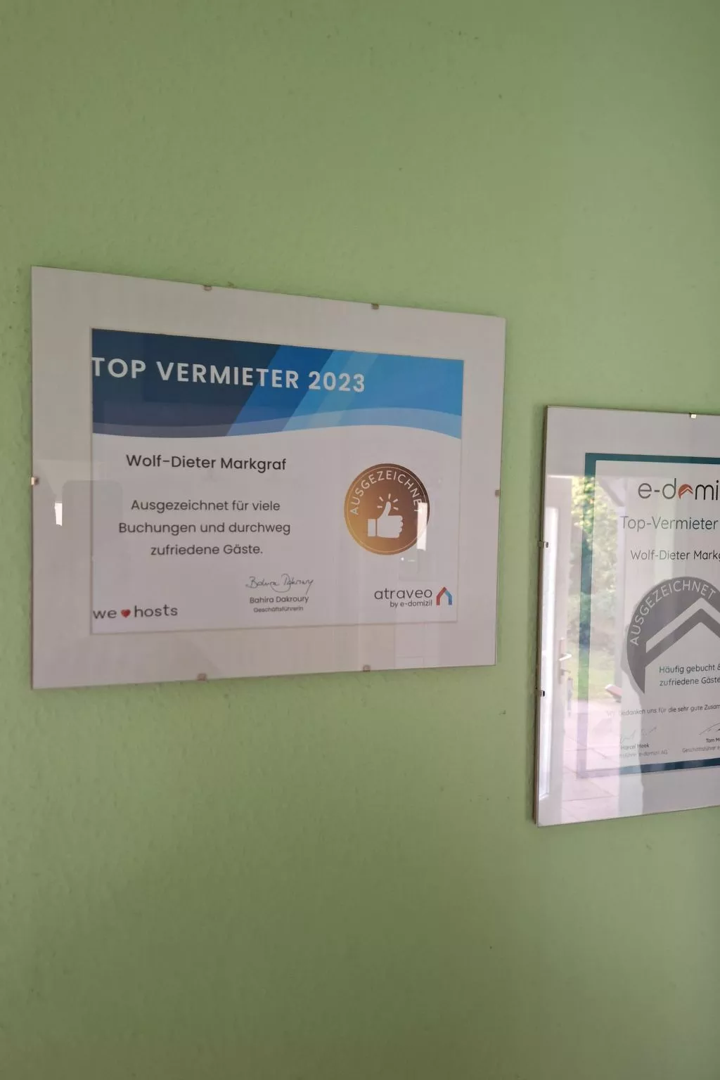 In Müggelheim mit eigener Terrasse