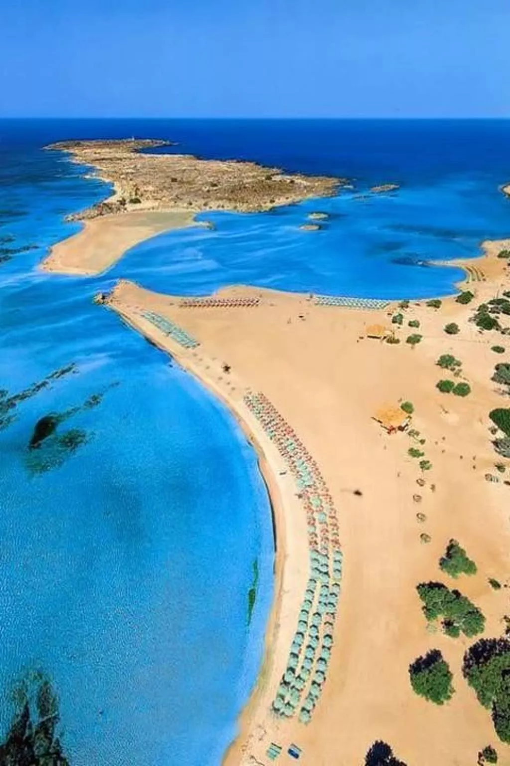 Traditionelle Villa mit Pool und Meerblick Elafonissi-Buiten