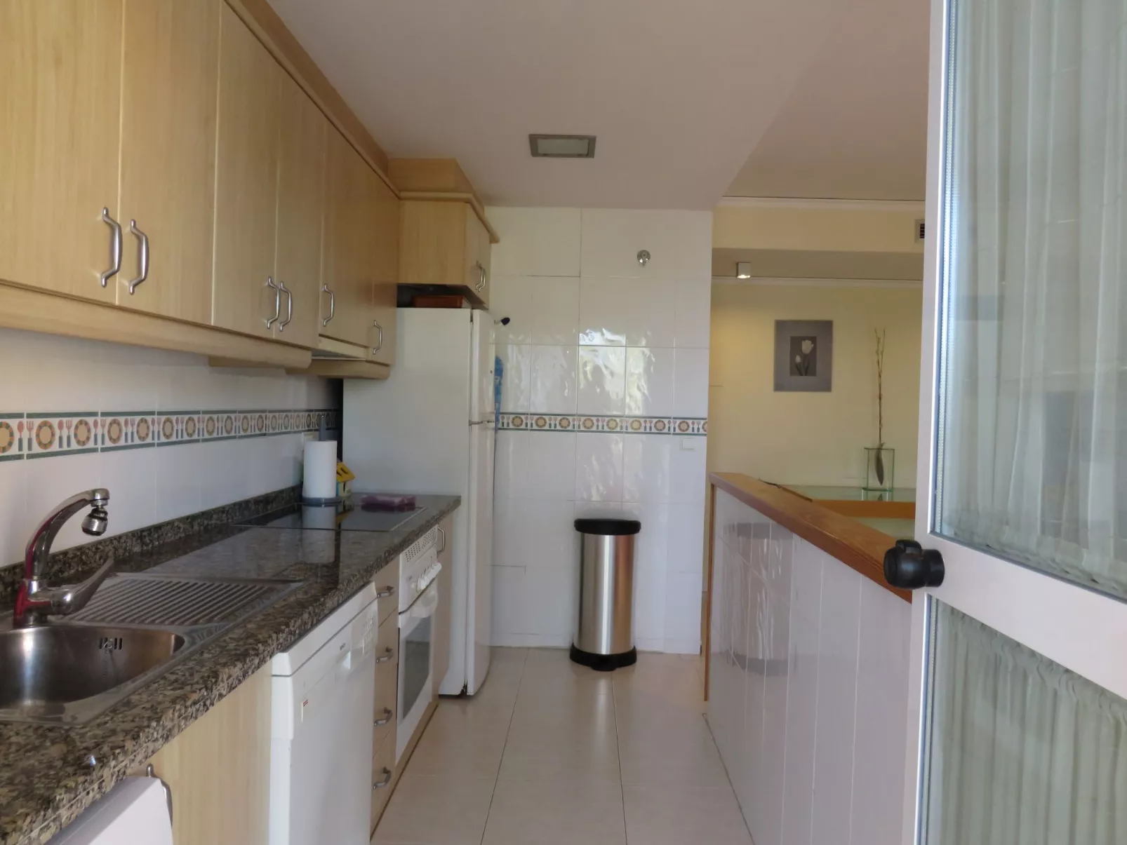 Wohnung Stella, 1. Reihe Meerblick und Palmen