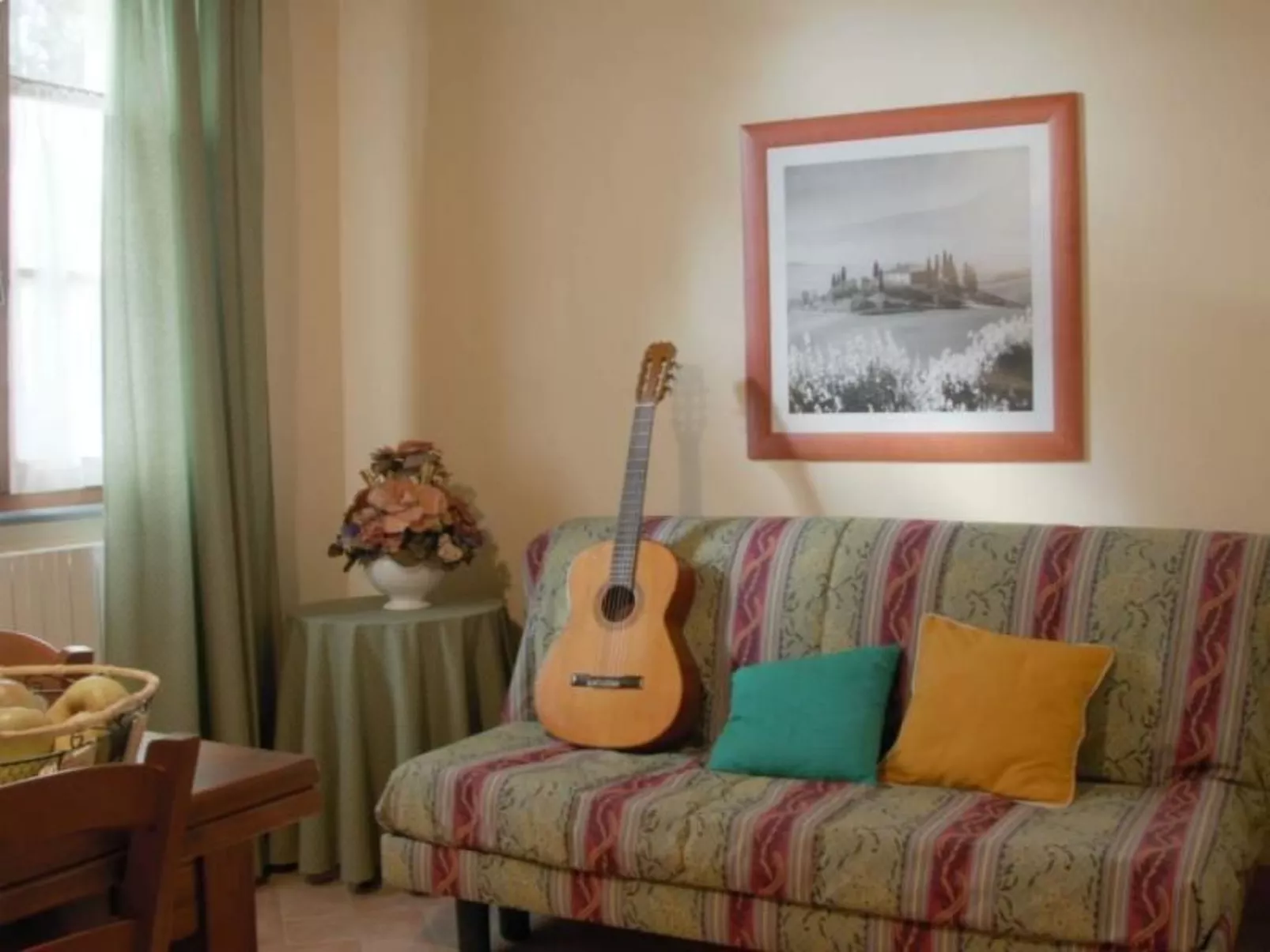 Ferienappartement mit Garten und Panoramablick