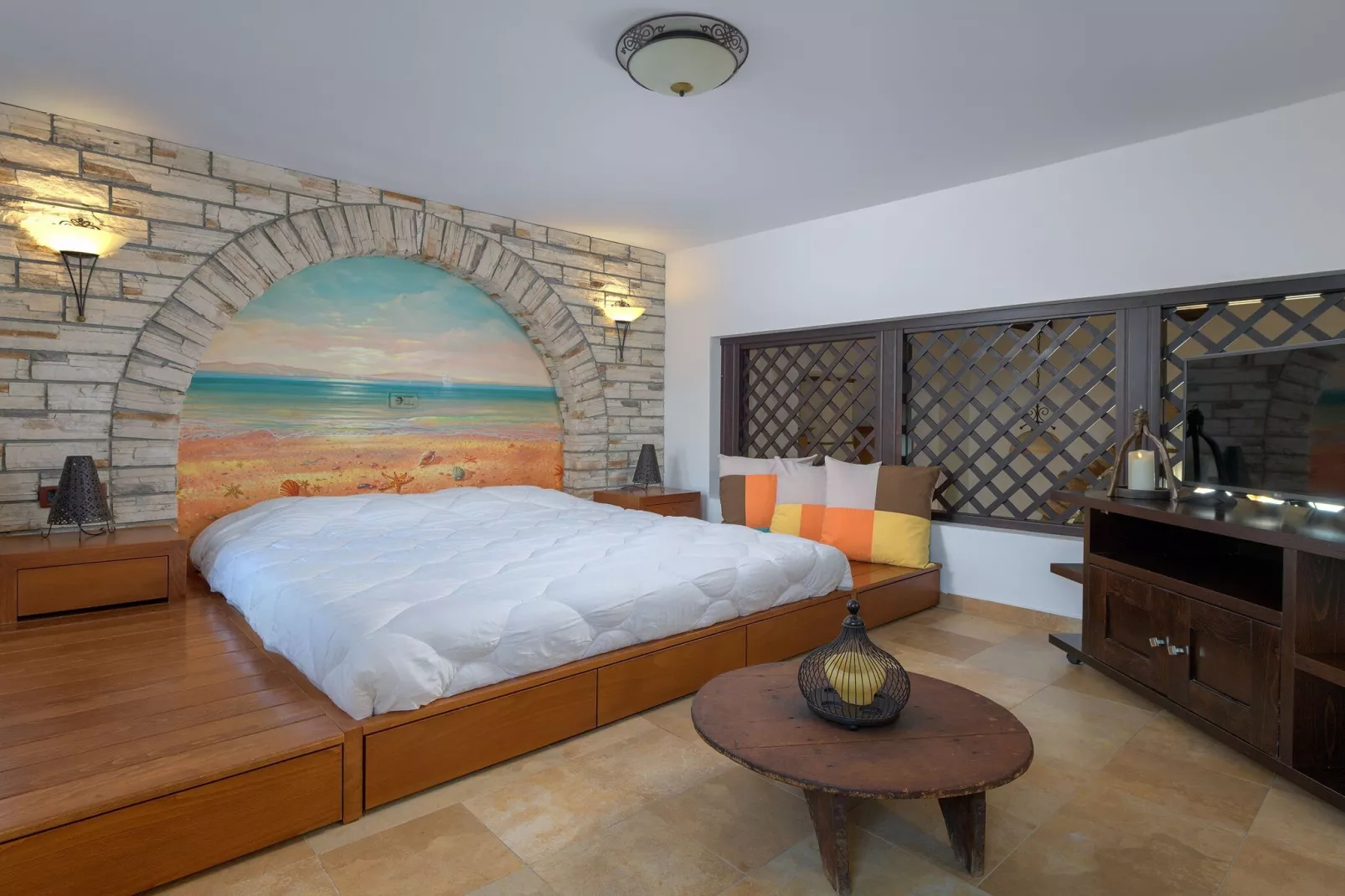 Holiday home, Charaki-Villa Haraki Paradise-Slaapkamer