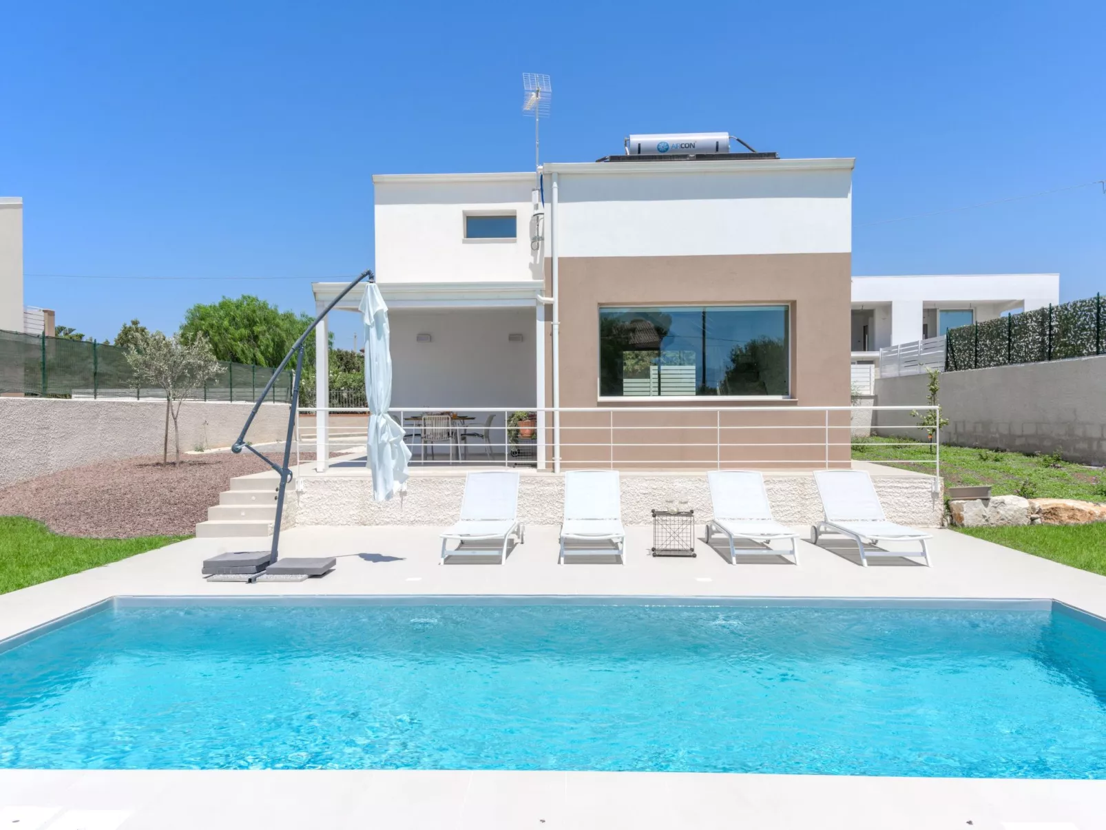 Aloe, Villa mit Pool in Marina di Ragusa