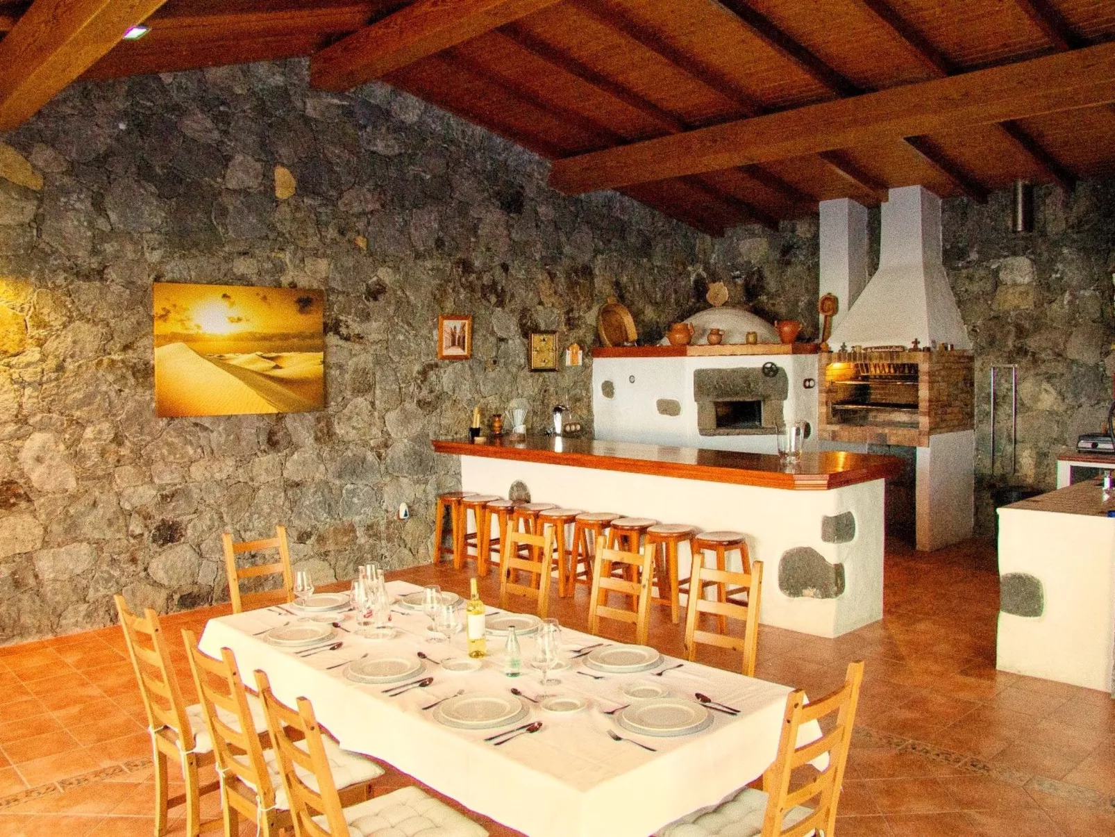 Villa Lucas mit Gartenterrasse und Schwimmbad