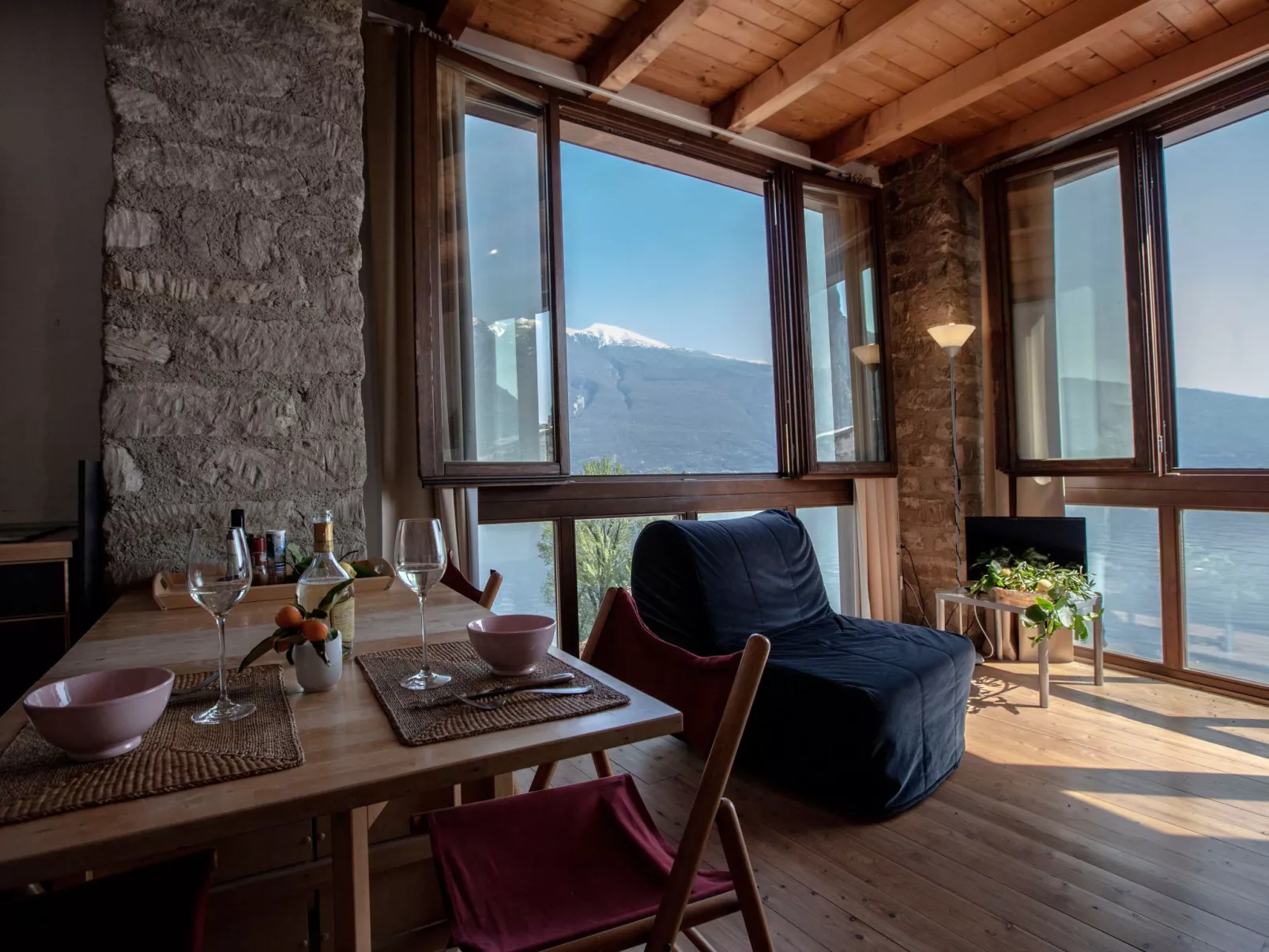 Calamondino Studio Sonne, Entspannung und Seeblick