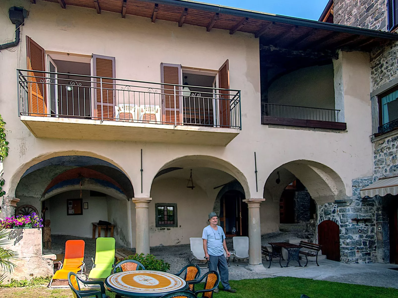 Historisches Haus mit Seeblick