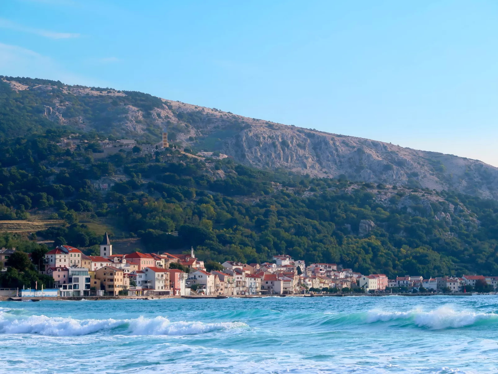 Charmante Ferienwohnung in Baška mit Eigenem Balkon