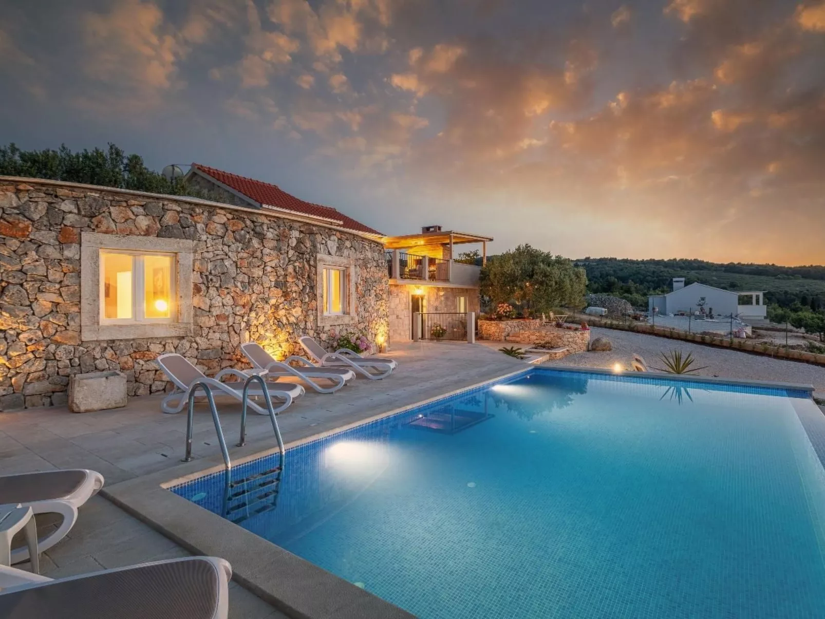 Villa Santa Lucia auf der Insel Brač