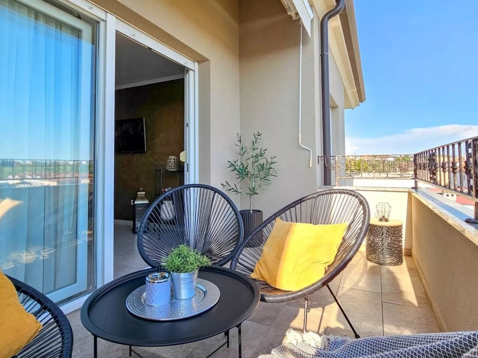 Wohnung mit Balkon für 4 Personen-Buiten