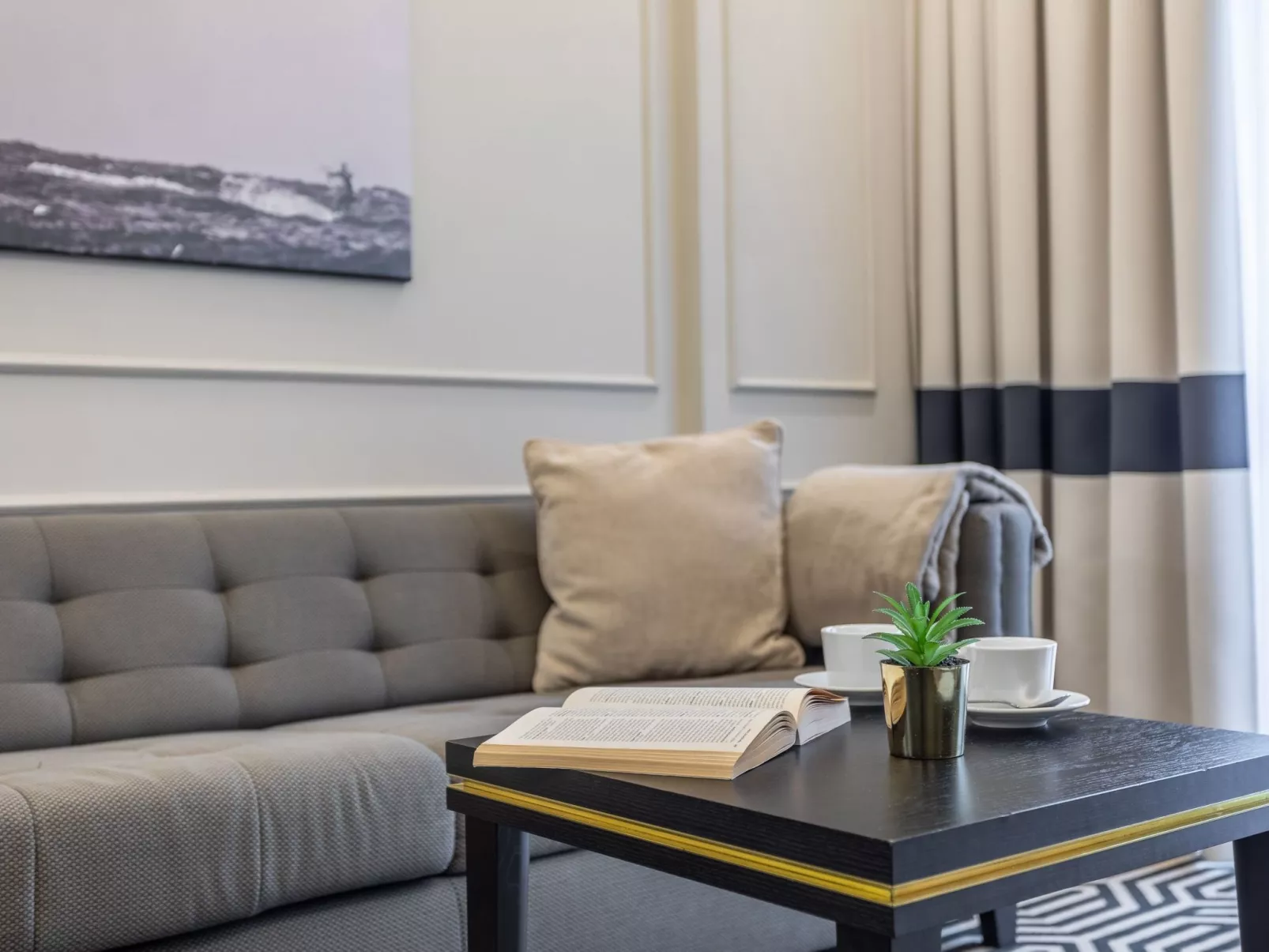 Stilvoll eingerichtete Ferienwohnung am Meer