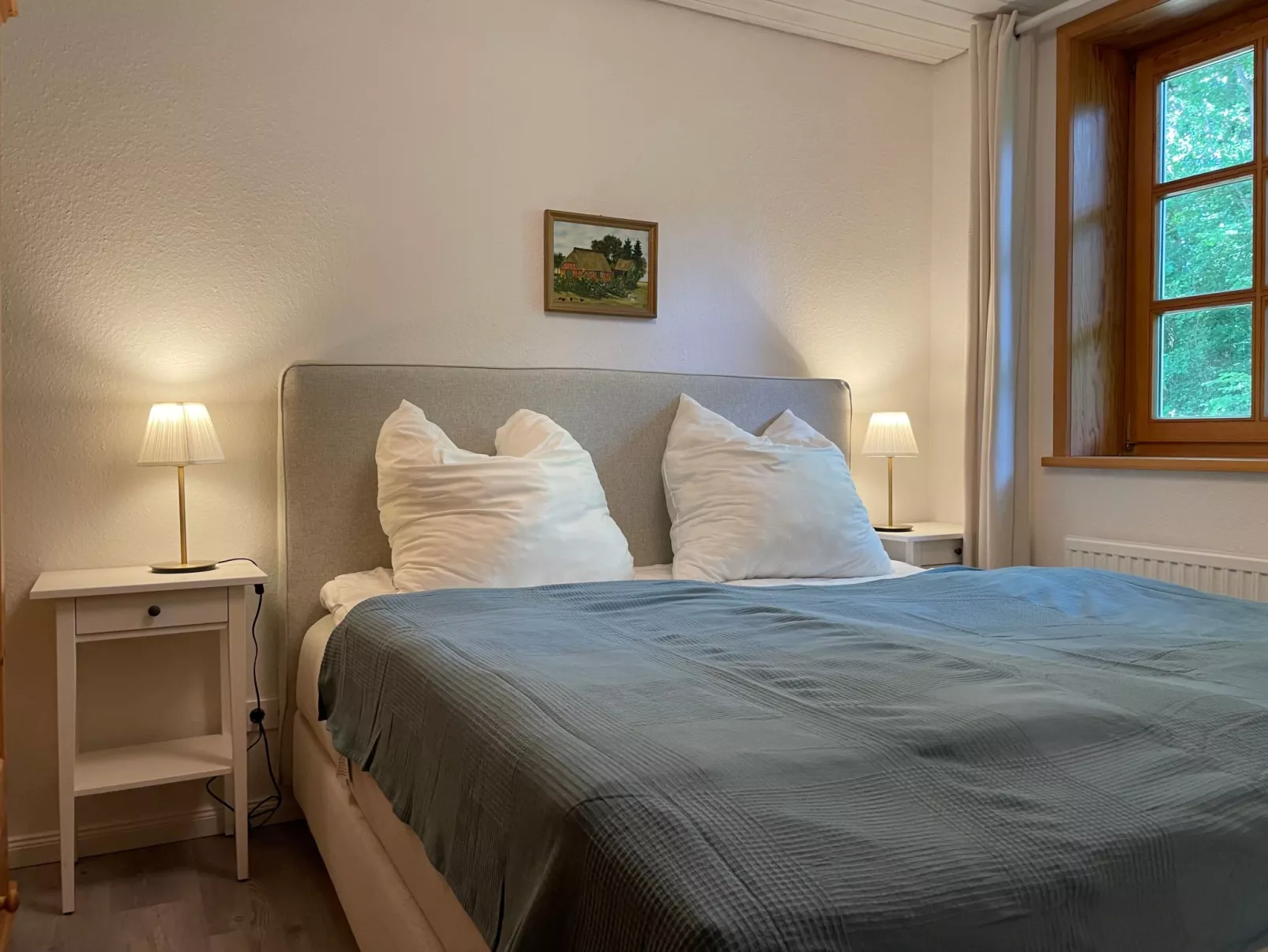 Im Fachwerkstil mit Sauna und Garten