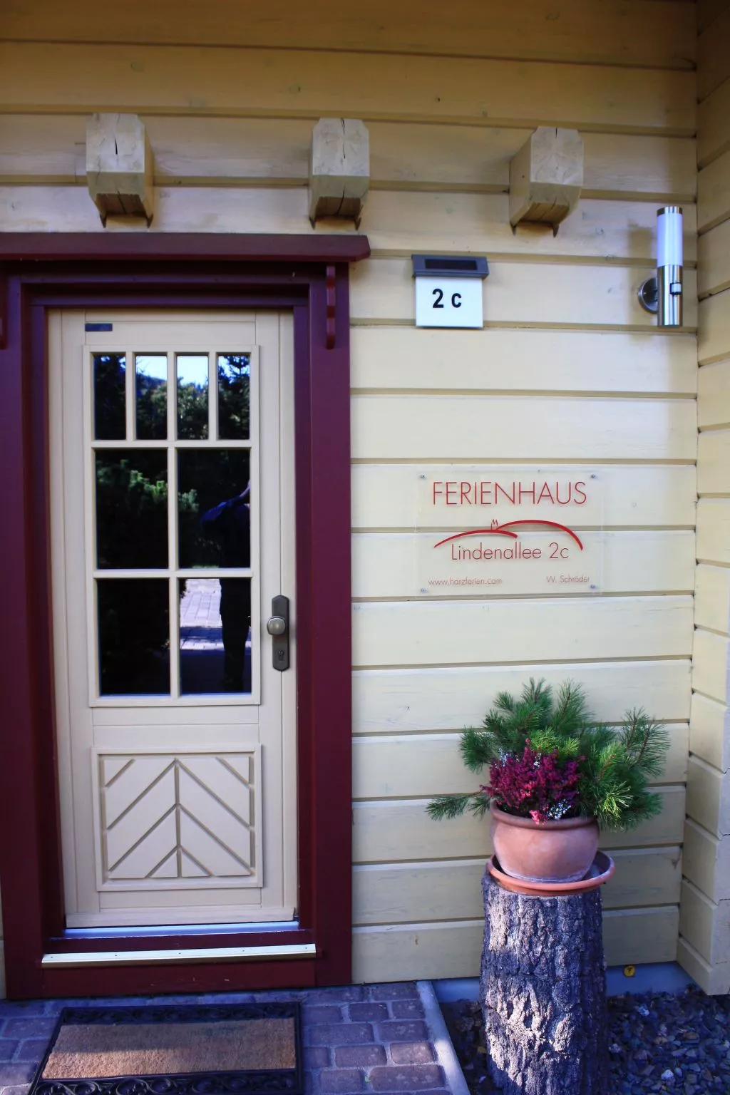 Gemütliches Blockhaus in Waldrandlage mit Sauna