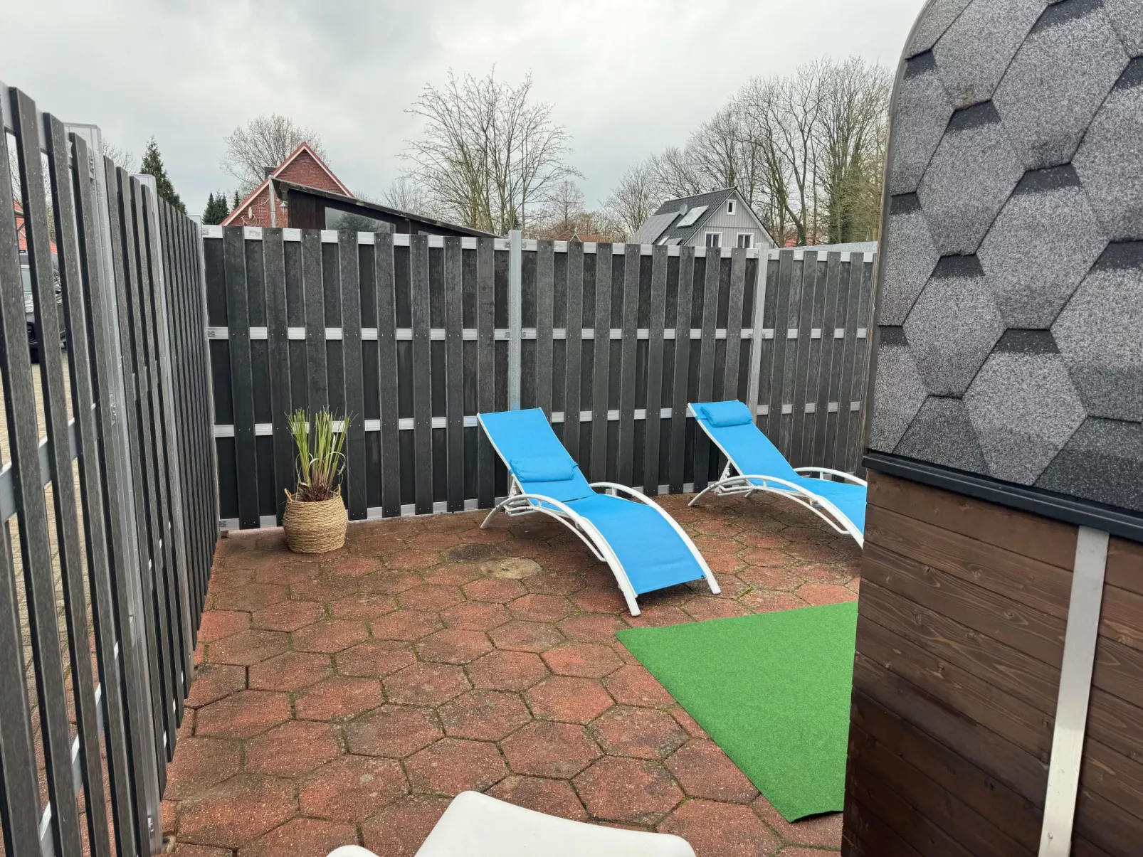 Appartement in Norderende mit Großem Garten-Buiten