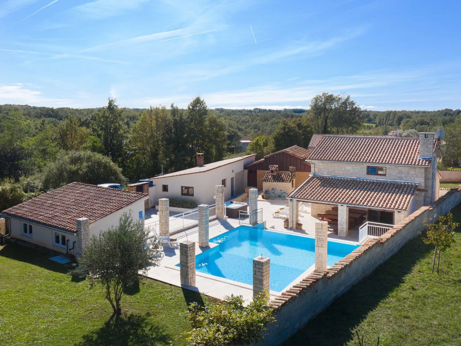 Für 6 Personen und 2 Kinder in Ružići bei Pazin, Istrien (Binnenland von Istrie-Buiten