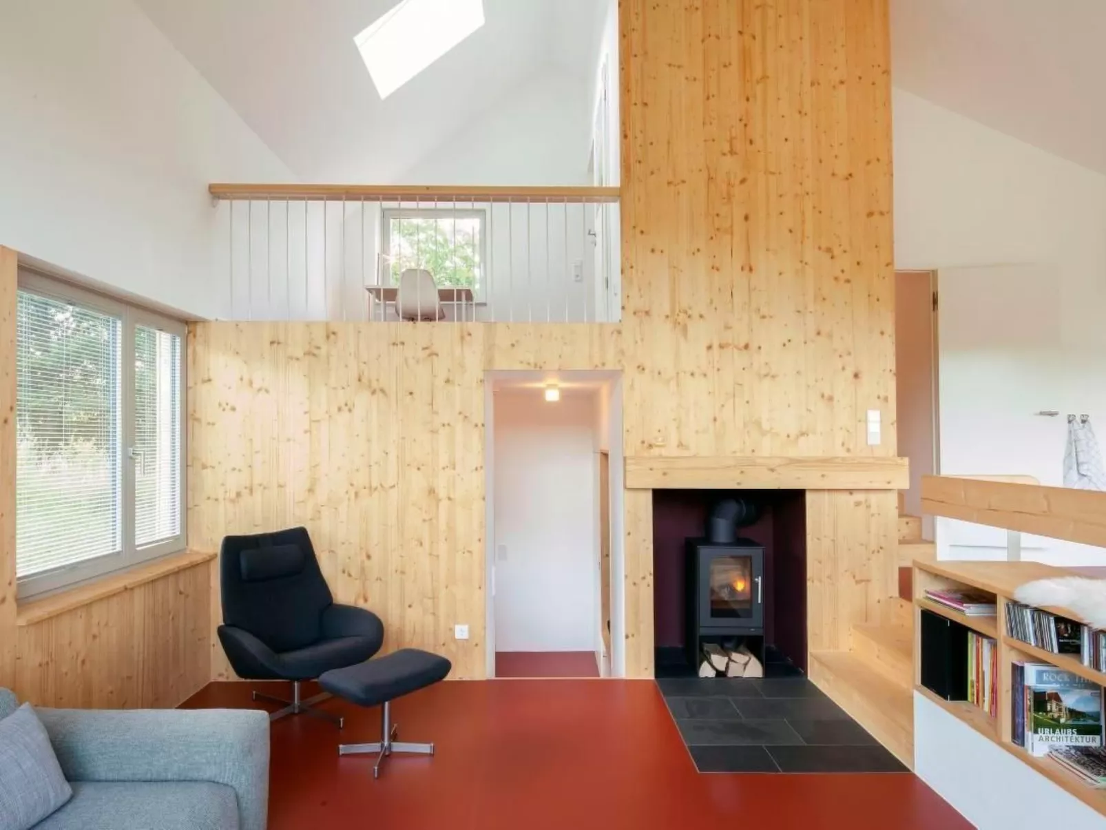 Moderner Holzhausneubau in der Eifel