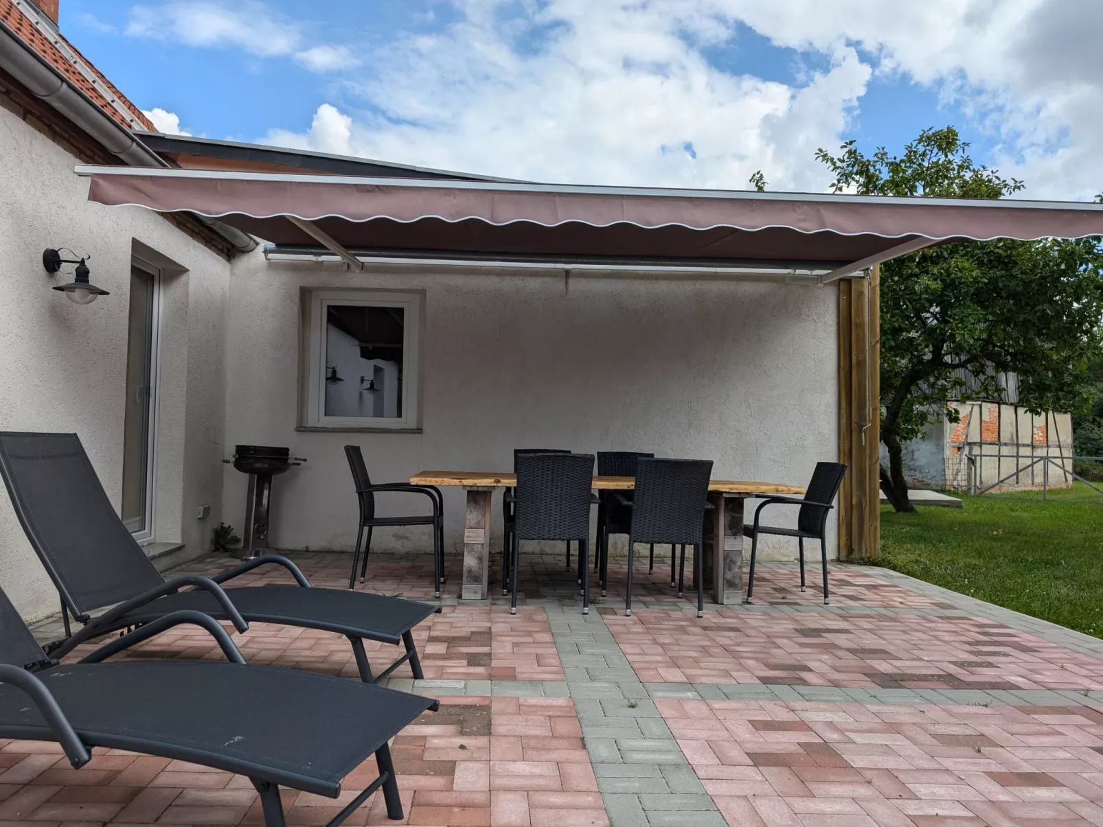 In Berkenlatten mit Großer Terrasse