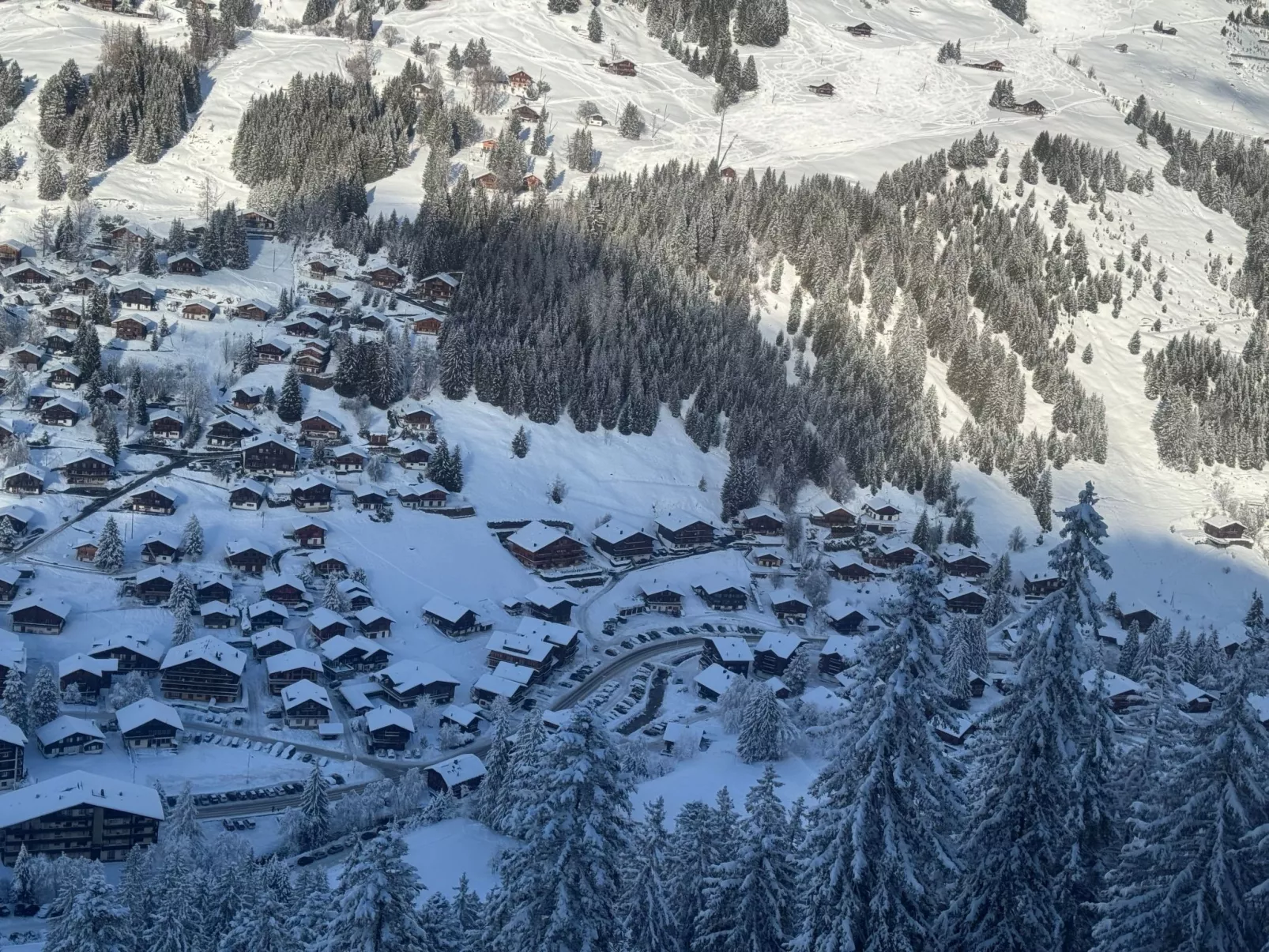 Morgins 6P, Ski-in Ski-out, Parkplatz, zentral, WiFI