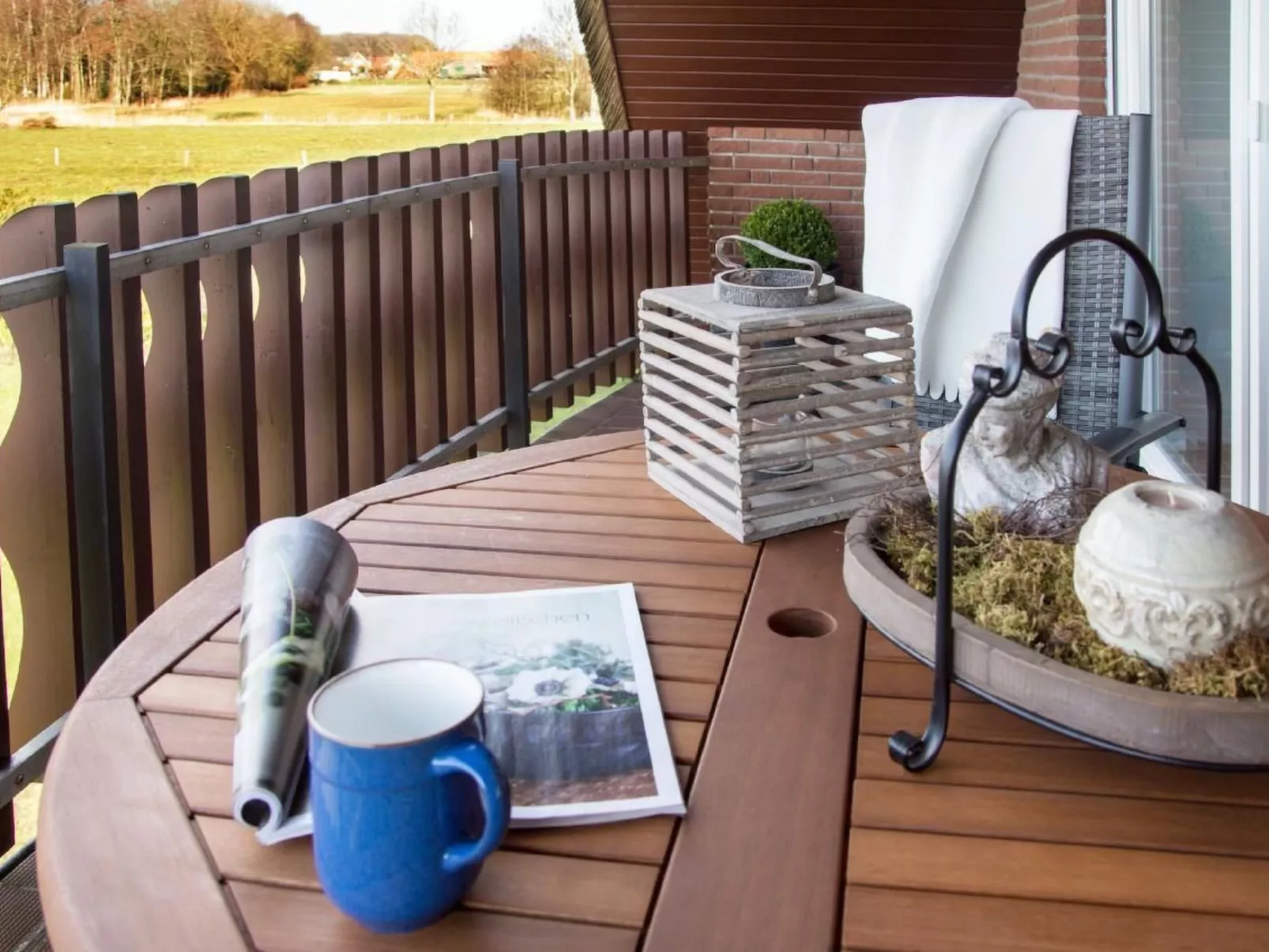 In Blandorf-Wichte mit Großem Balkon-Buiten