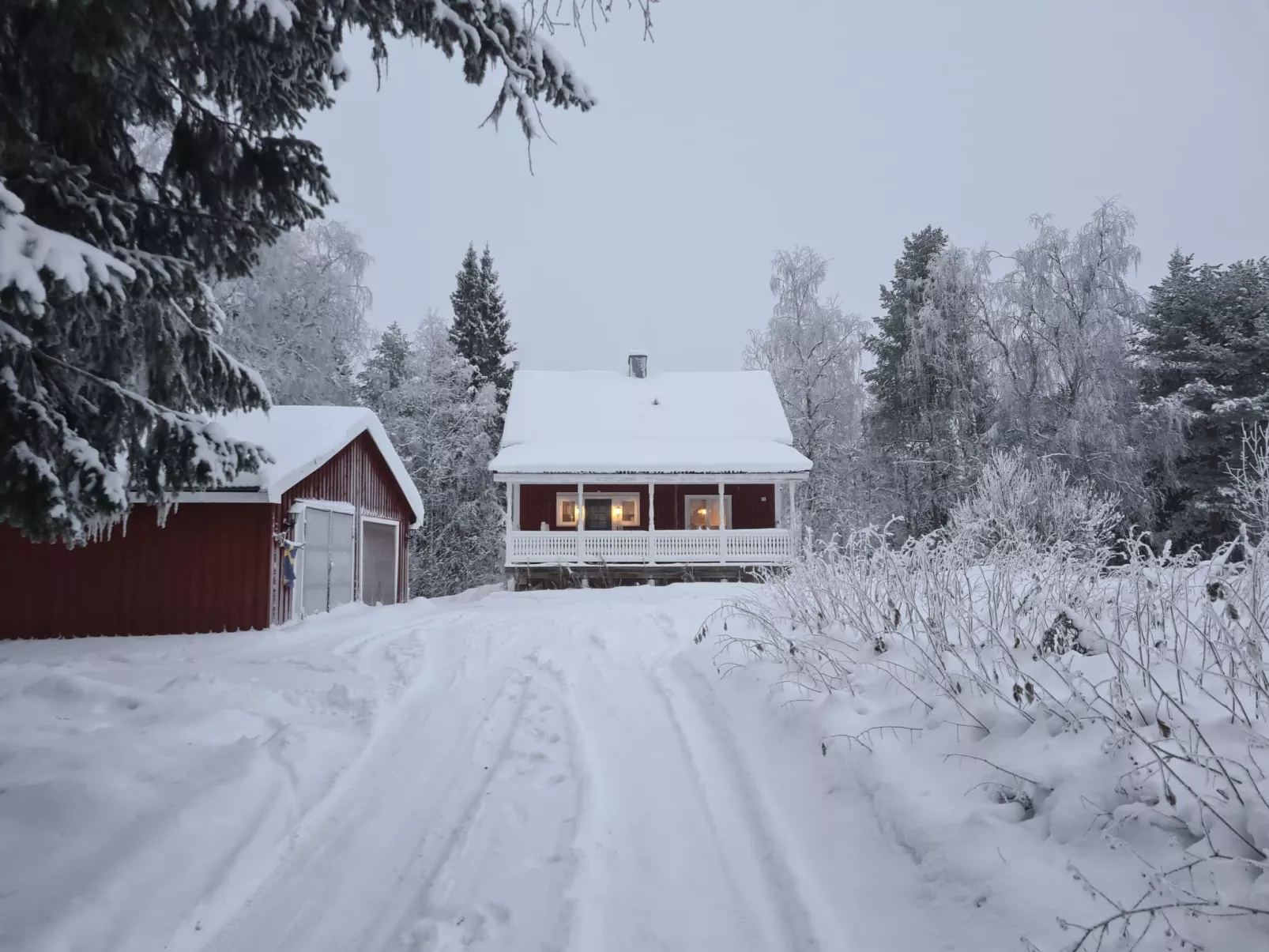 Haus-Lappland-Buiten