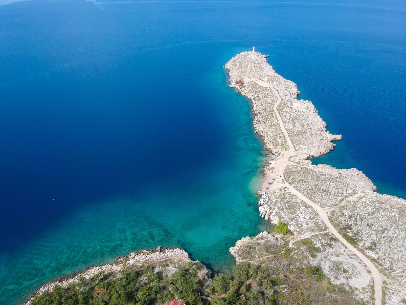 Für 2 Personen  + 1 Kind ca. 40 m&sup2; in Šilo, Adriaküste Kroatien (Kroatisch