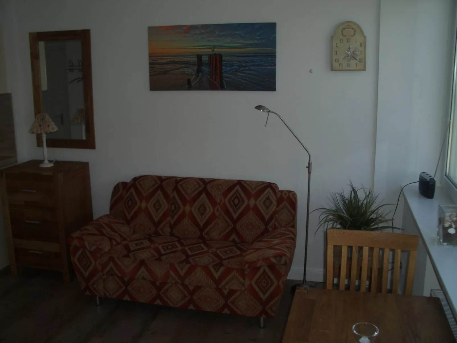 Zentrales Studio mit schöner Aussicht auf Sylt