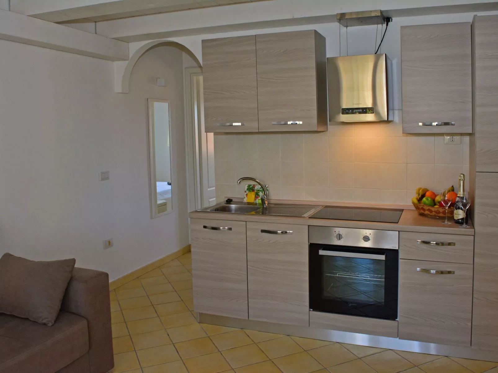 Schöne Wohnung mit Blick auf den Pool