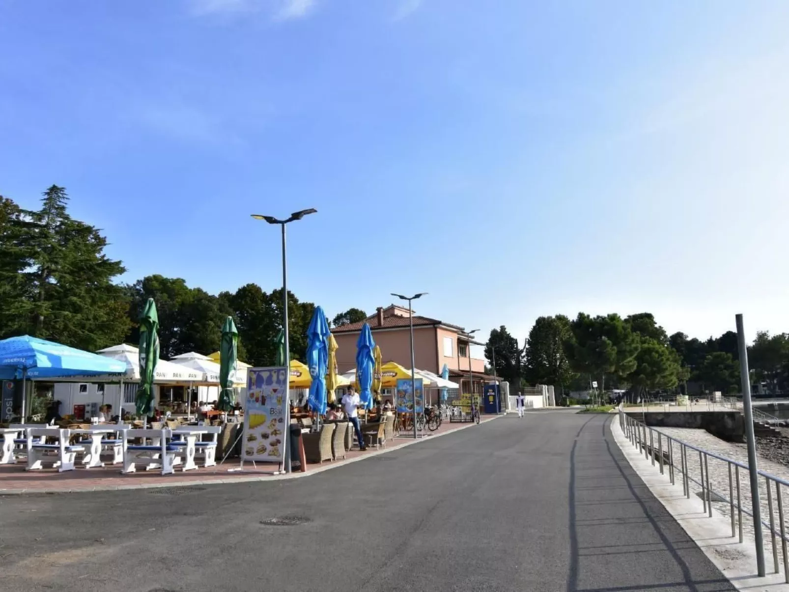 Große Wohnung in Umag mit Terrasse und Grill