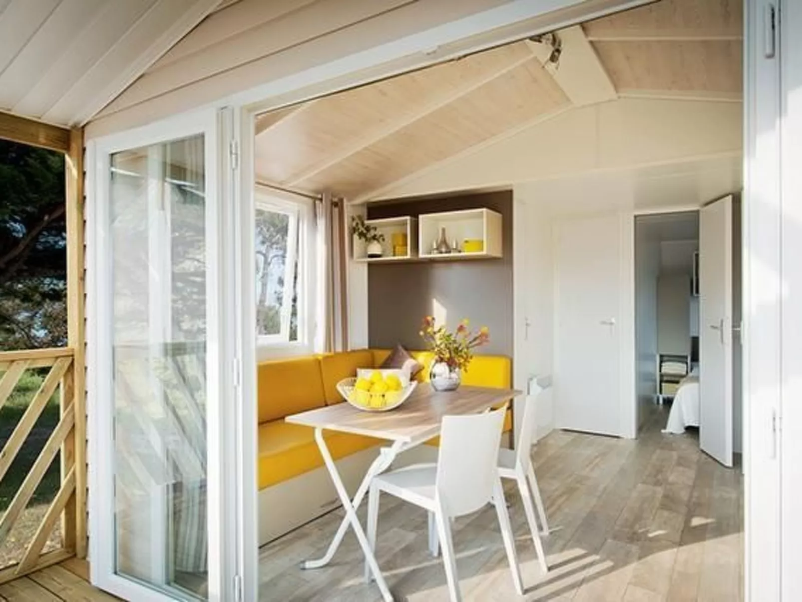 In Hohenlychen mit Grill, Loggia 4