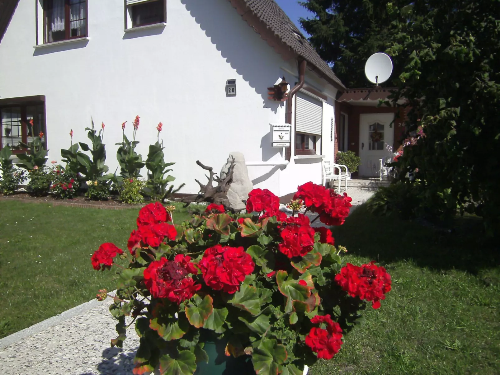 Kleine Ferienwohnung mit Garten und Terrasse