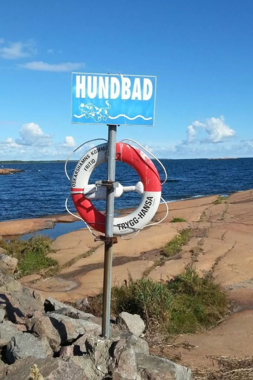 Niedliches Schwedenhaus.-Buiten