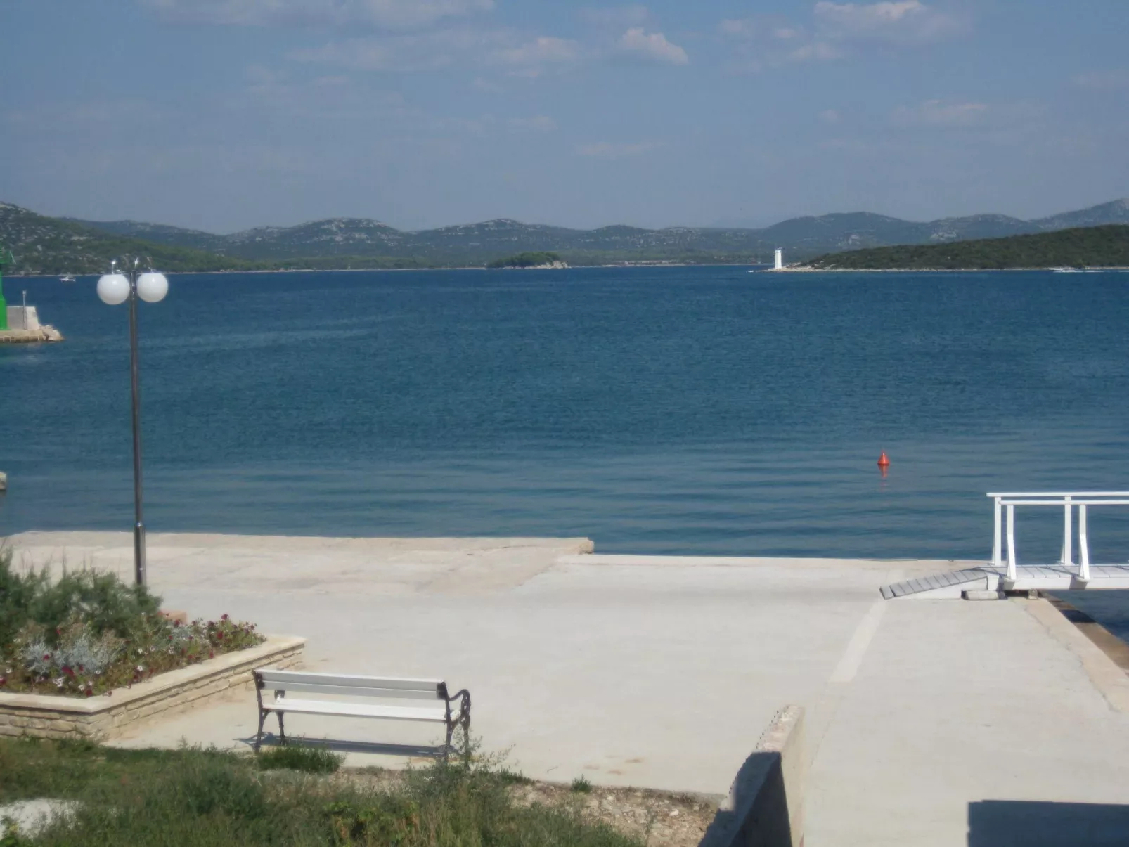 Apartment direkt am Meer mit Anlegeplatz