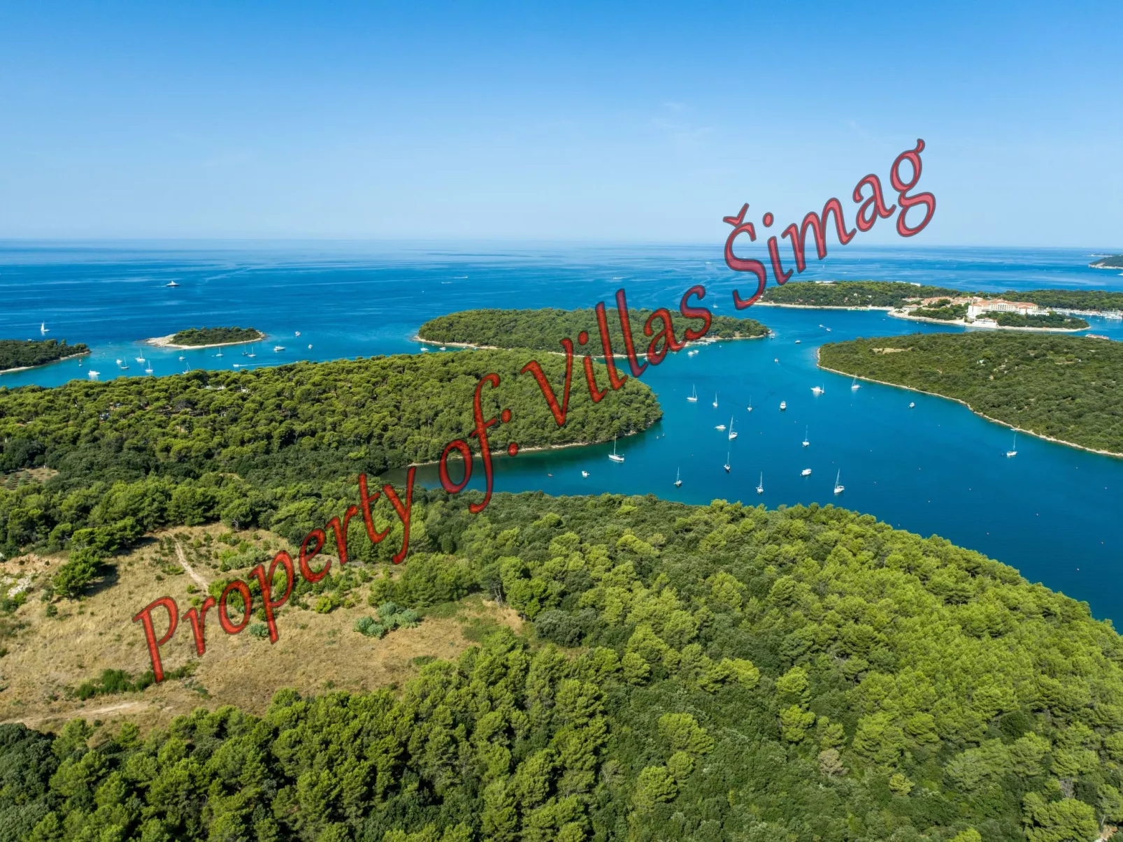 In Banjole mit Privatem Pool-Buiten