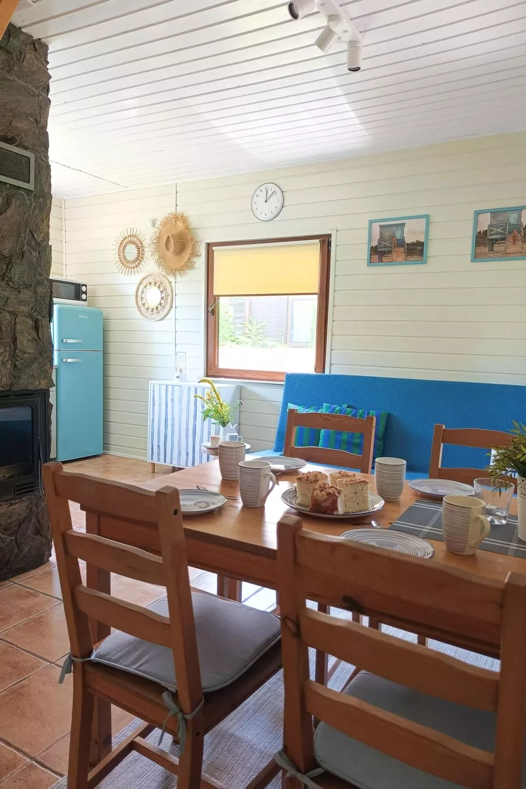 Modernes Ferienhaus in Kopalino mit Grill, Garten und Terrasse-Binnen